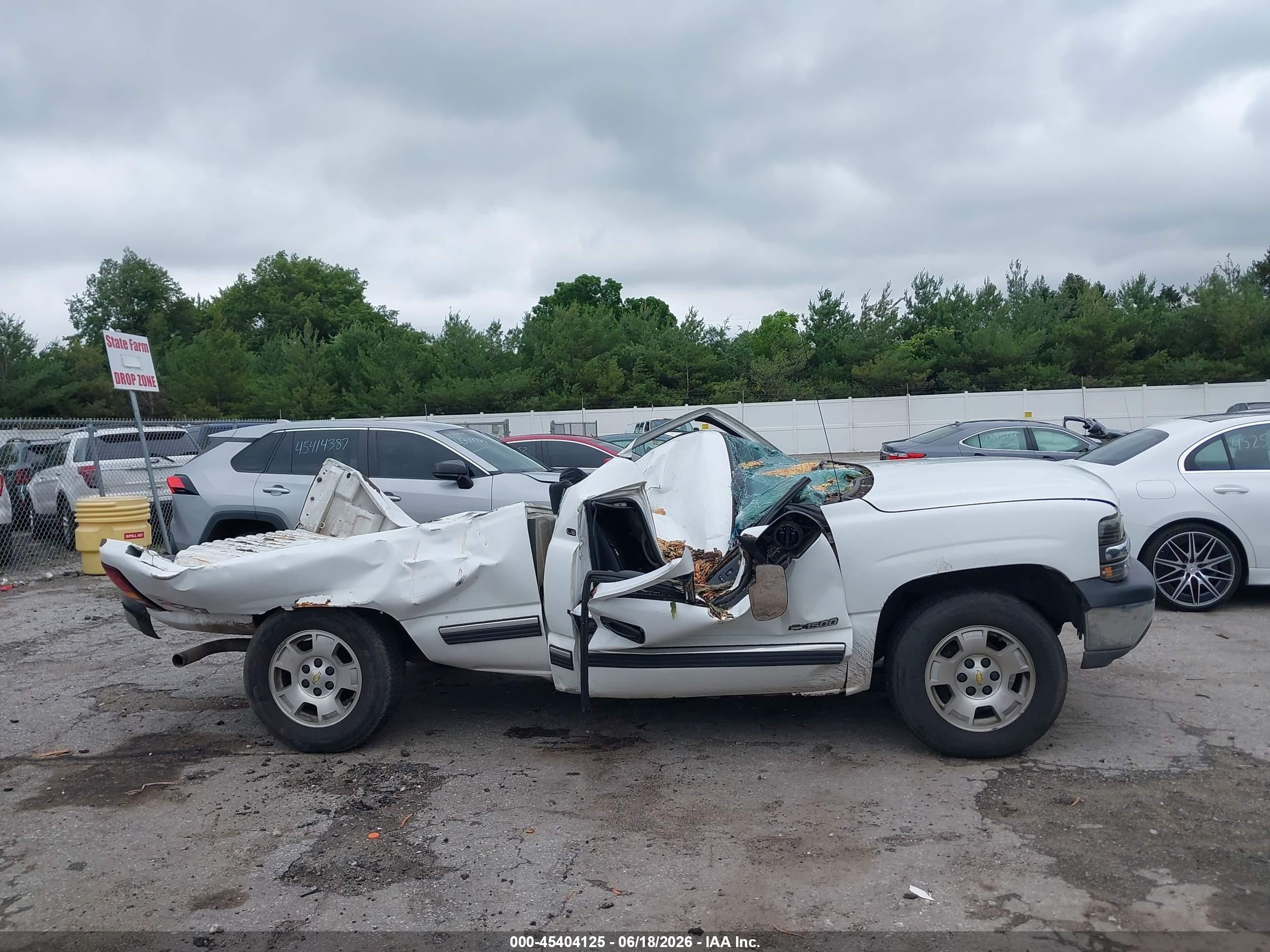 2001 Chevrolet Silverado 1500 Ls Белый vin: 1GCEK14T11Z236583