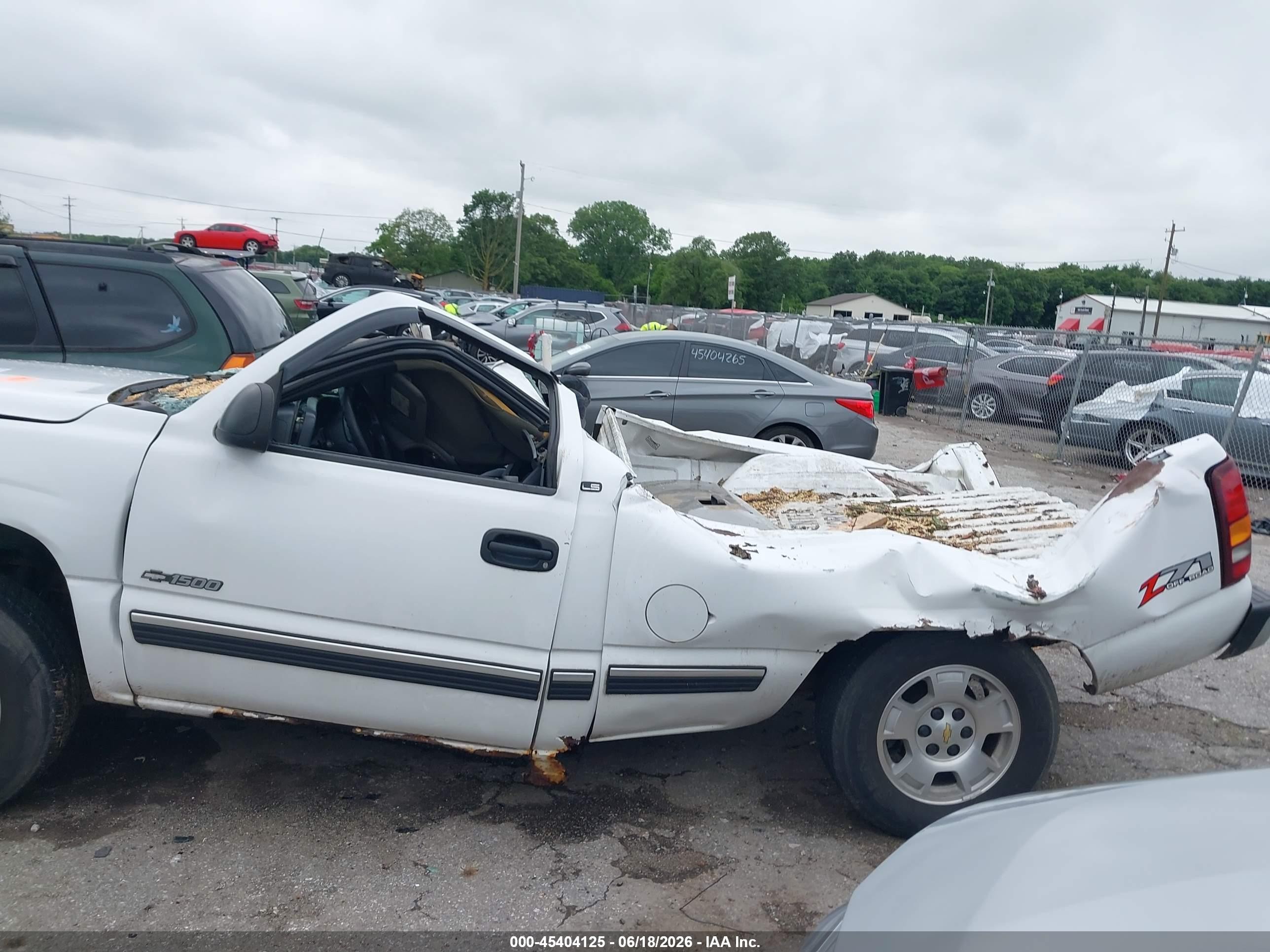 2001 Chevrolet Silverado 1500 Ls Белый vin: 1GCEK14T11Z236583