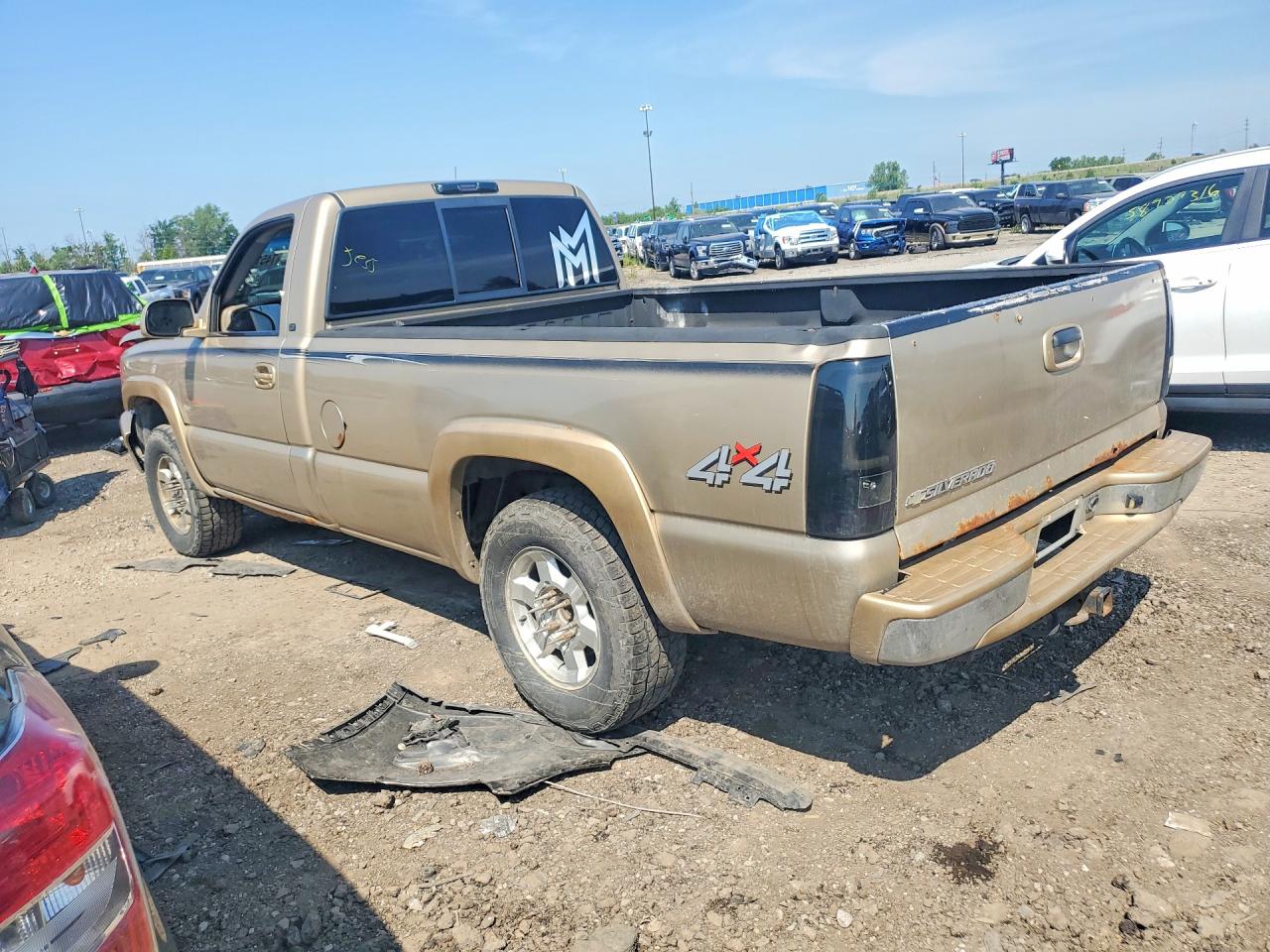 2006 Chevrolet Silverado K1500 Tan vin: 1GCEK14T16E122243