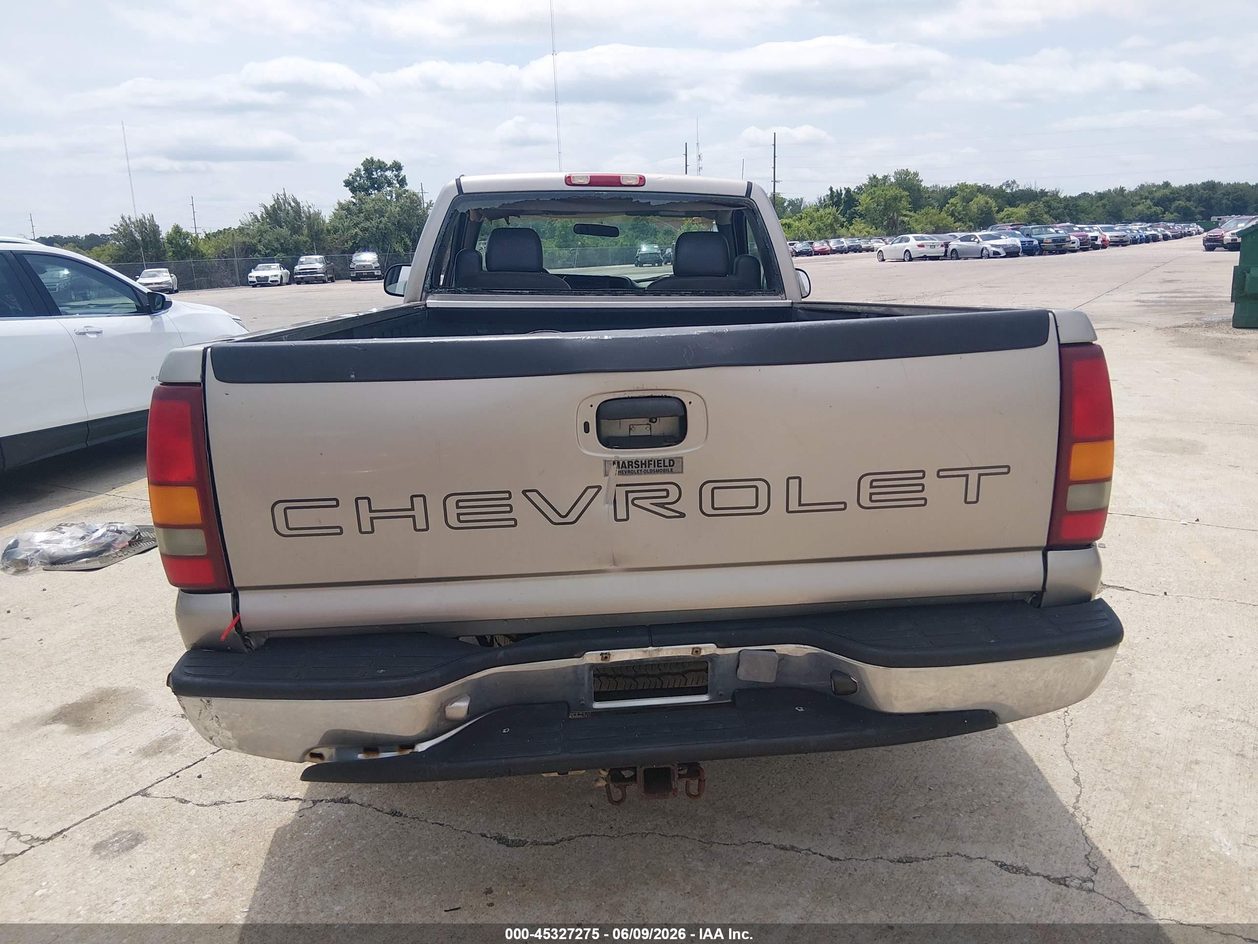 1999 Chevrolet Silverado 1500   Серый vin: 1GCEK14T1XE177938