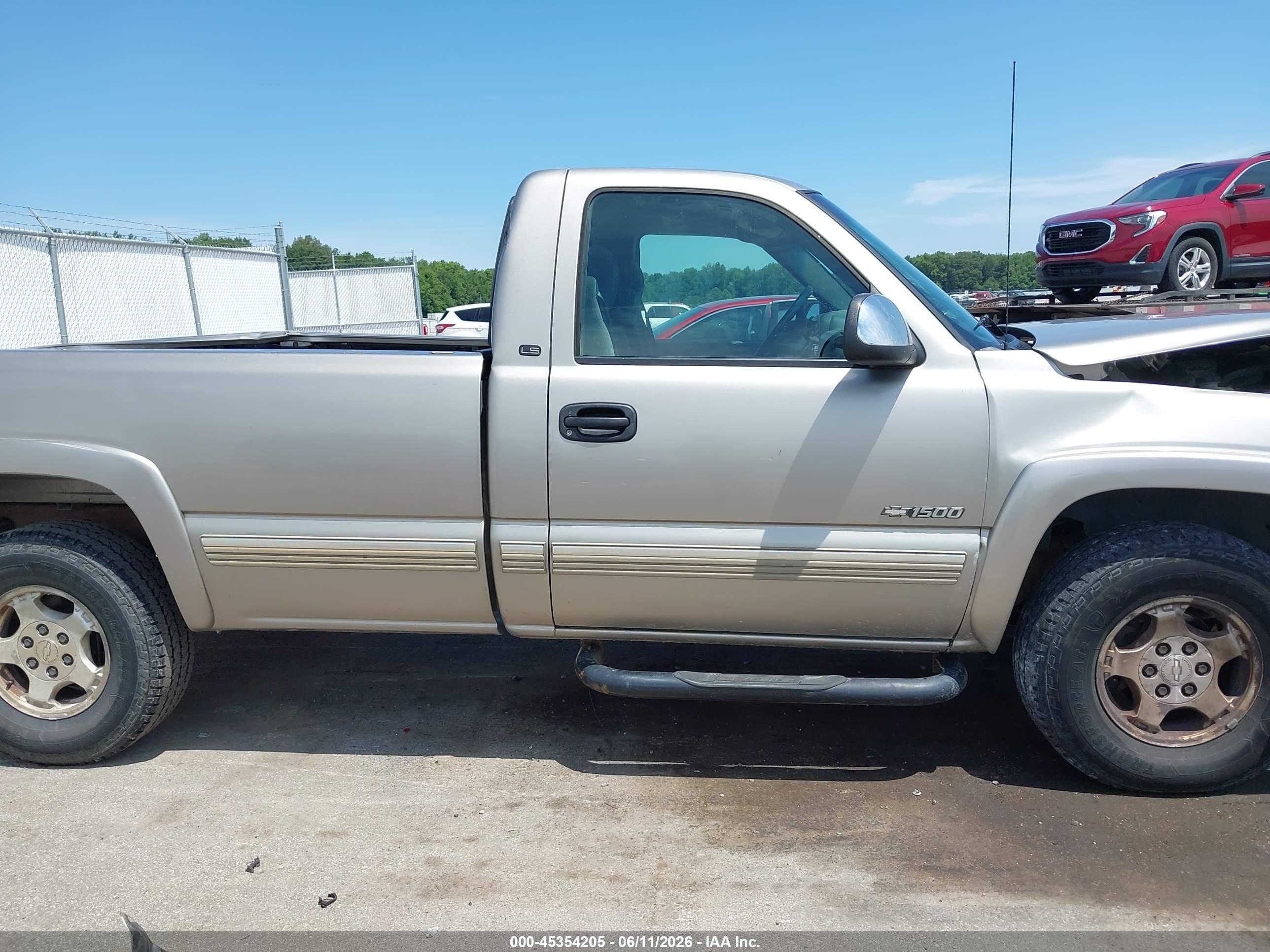 2002 Chevrolet Silverado 1500 Ls Серый vin: 1GCEK14T22Z141497