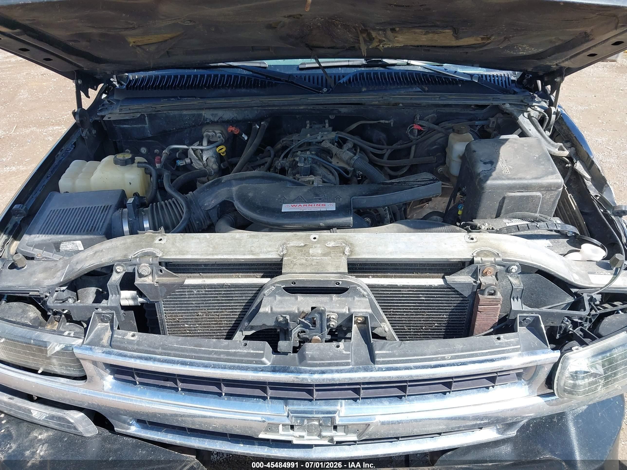 2000 Chevrolet Silverado 1500 Ls Black vin: 1GCEK14T2YZ125129