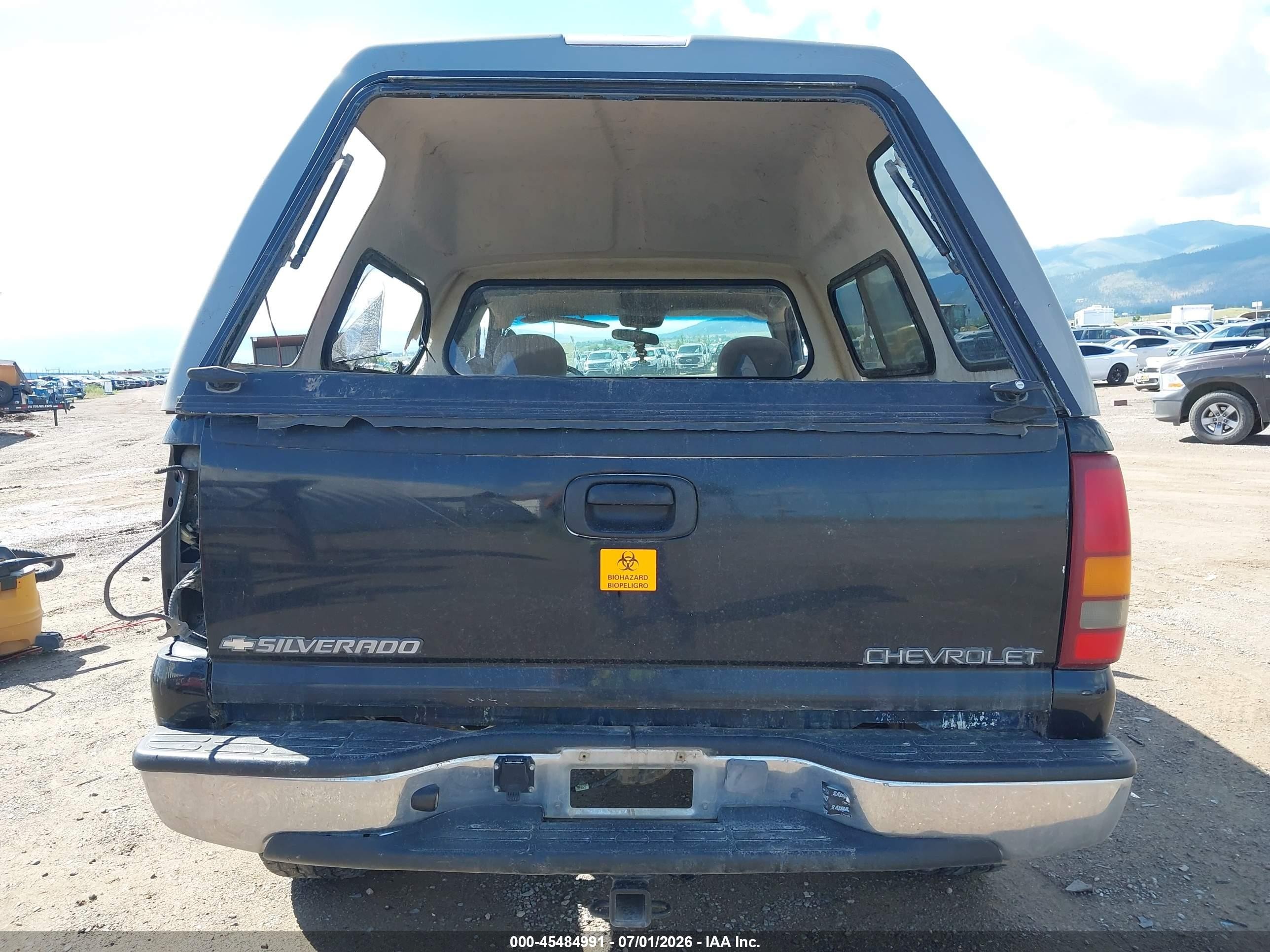 2000 Chevrolet Silverado 1500 Ls Black vin: 1GCEK14T2YZ125129