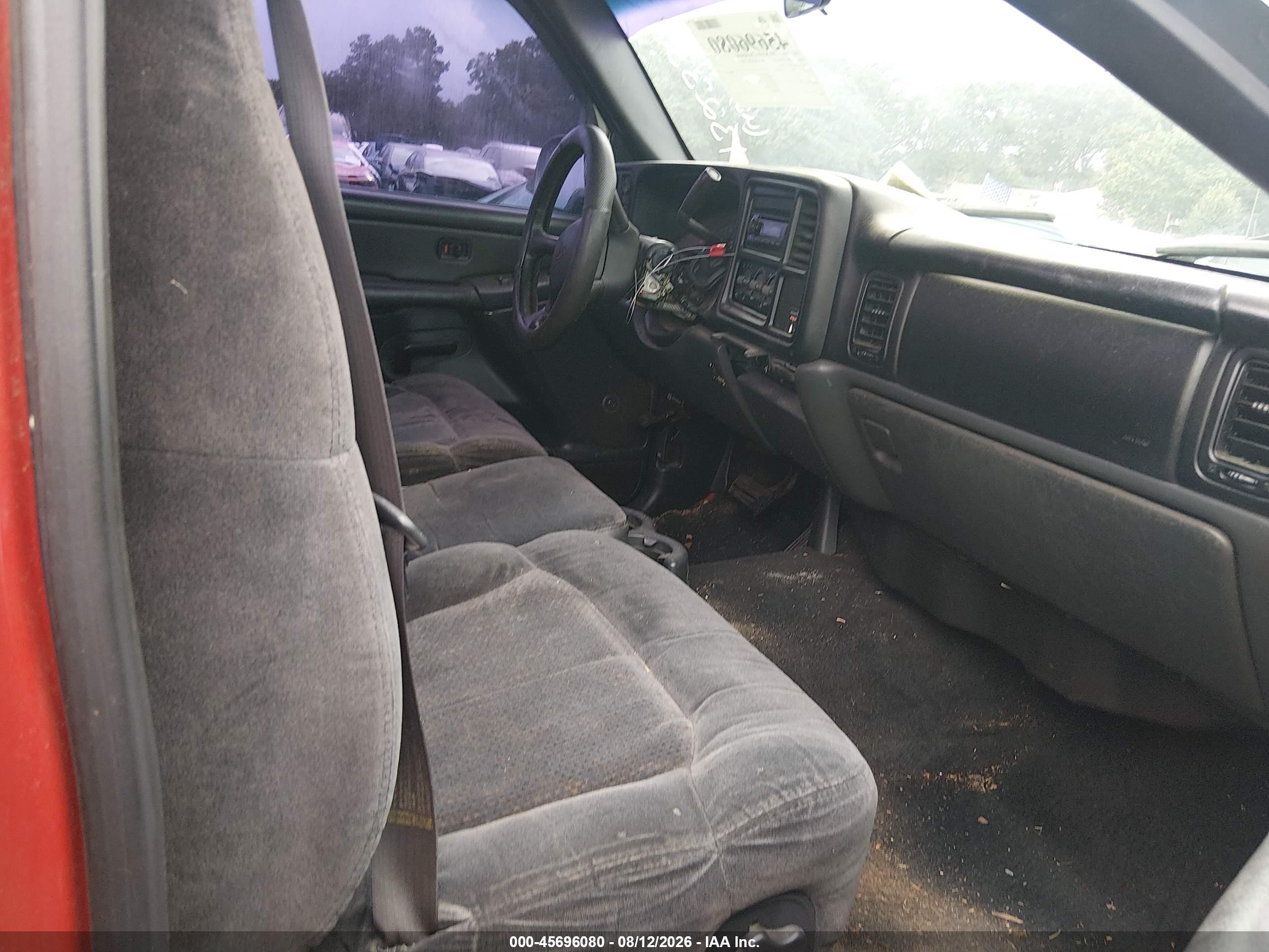 2001 Chevrolet Silverado 1500 Ls Red vin: 1GCEK14T31Z132337