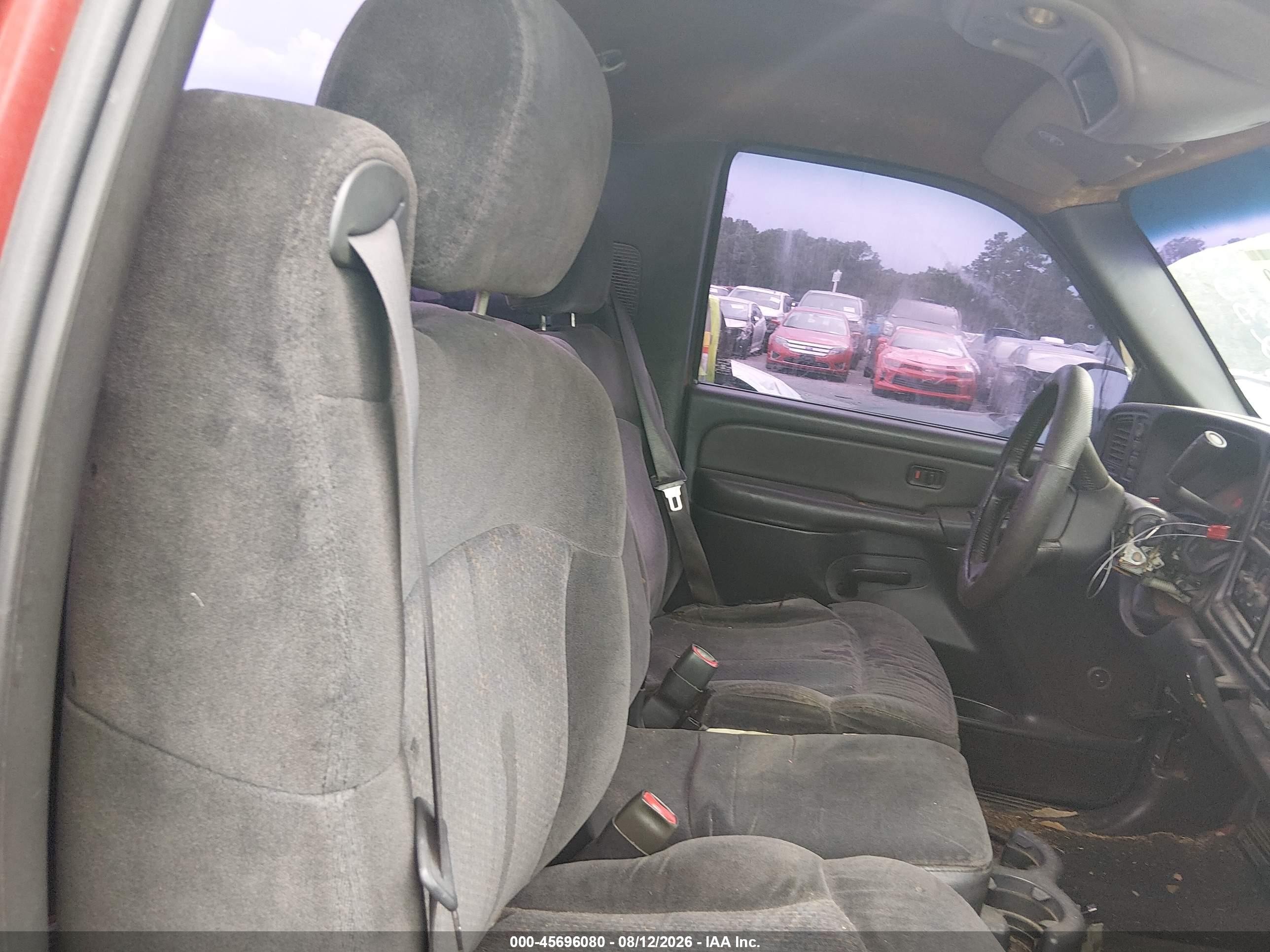 2001 Chevrolet Silverado 1500 Ls Red vin: 1GCEK14T31Z132337