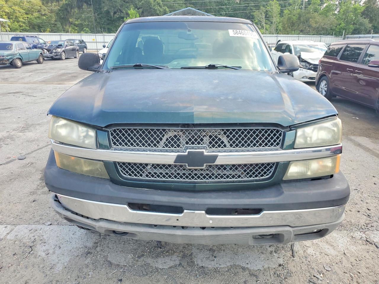 2003 Chevrolet Silverado K1500 Green vin: 1GCEK14T33Z267451