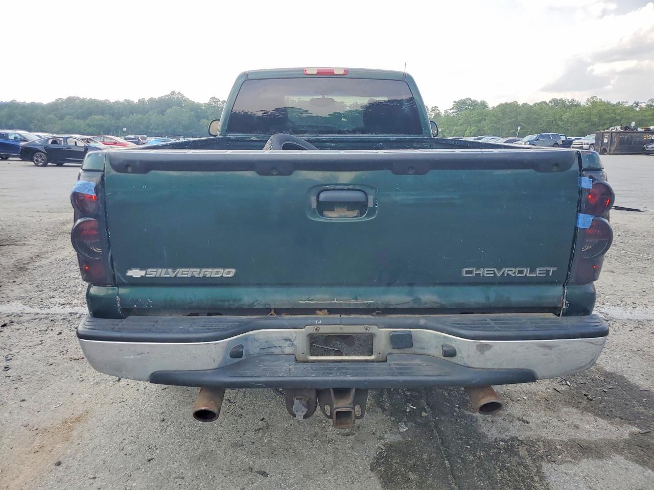 2003 Chevrolet Silverado K1500 Green vin: 1GCEK14T33Z267451