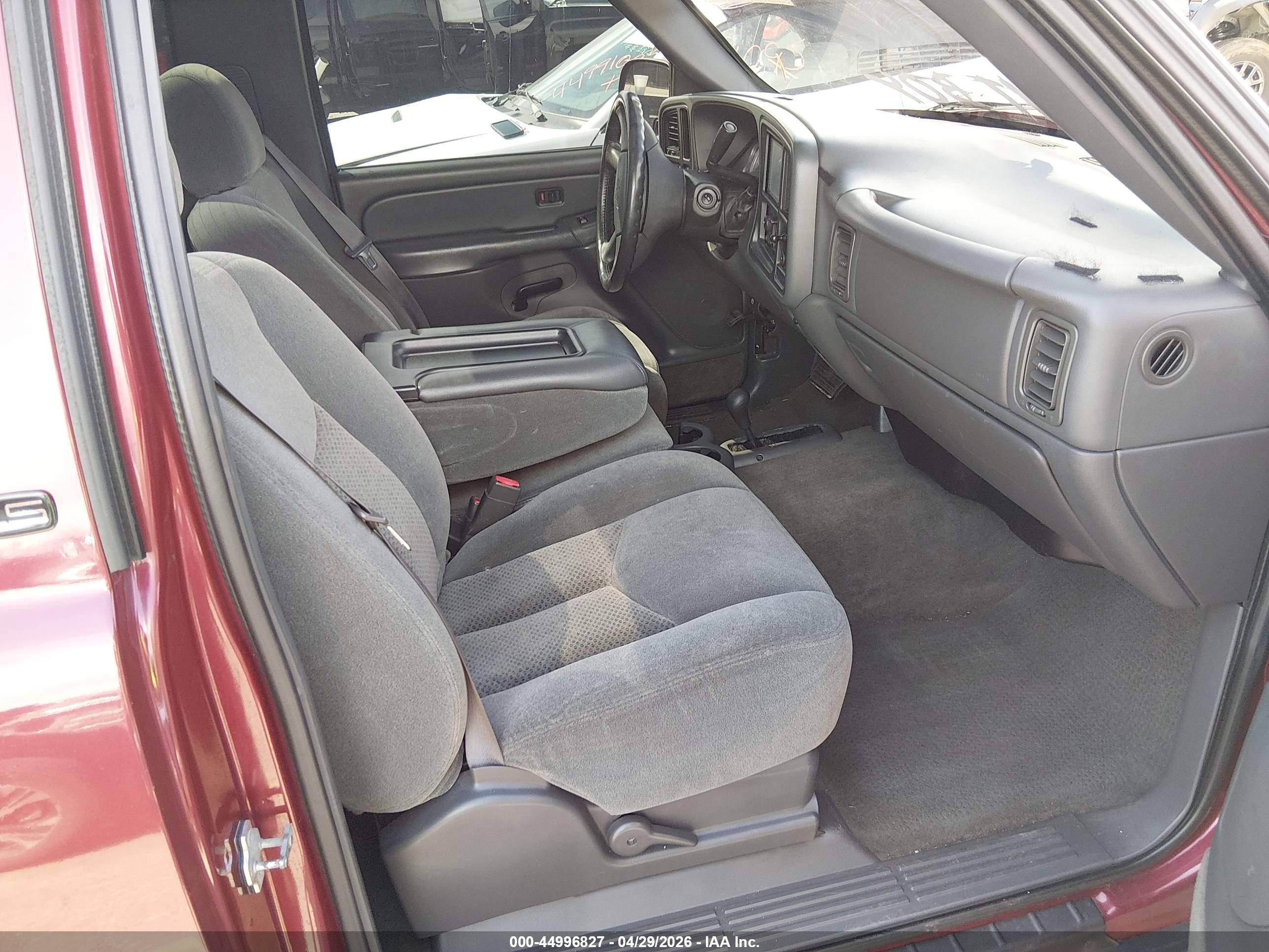 2004 Chevrolet Silverado 1500 Ls Burgundy vin: 1GCEK14T34Z224682
