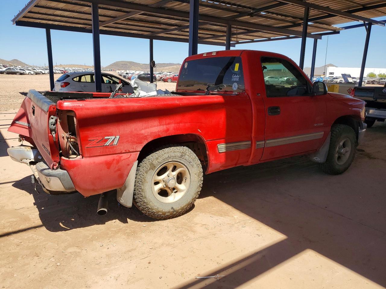 1999 Chevrolet Silverado K1500 Red vin: 1GCEK14T3XZ136462