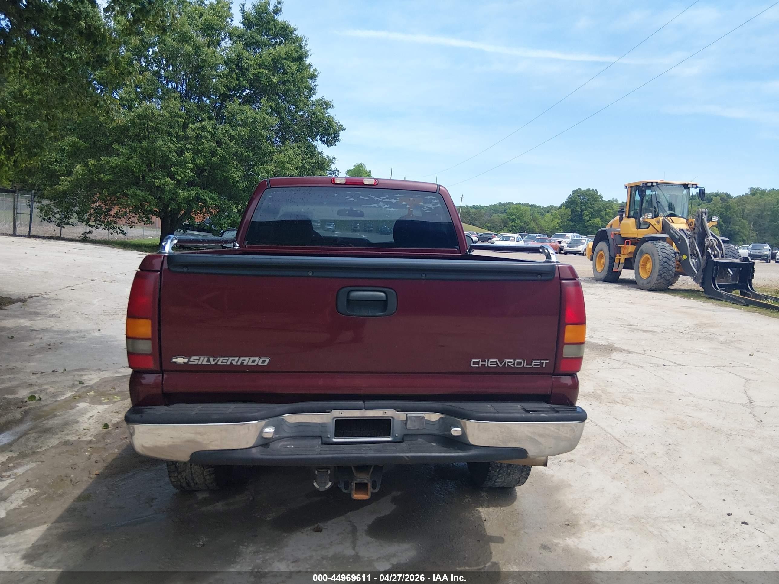 2000 Chevrolet Silverado 1500 Ls Red vin: 1GCEK14T3YZ285357