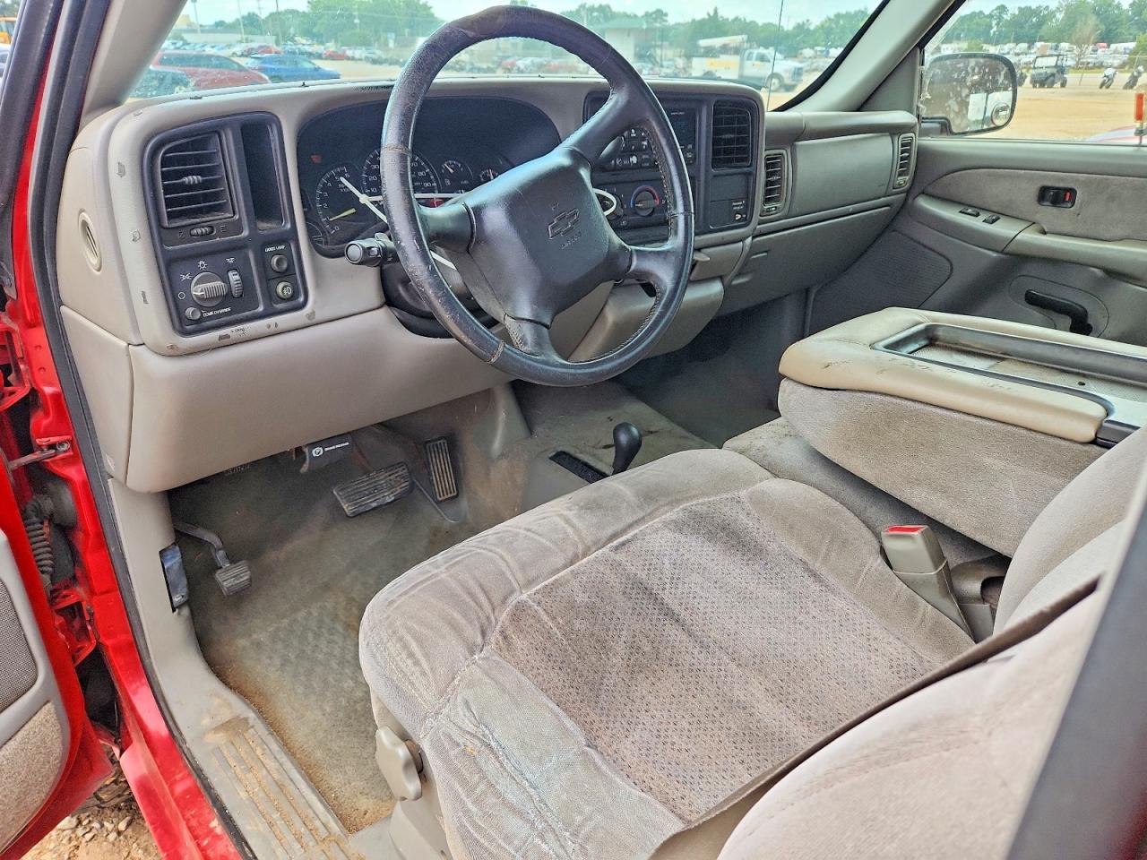2000 Chevrolet Silverado K1500 Red vin: 1GCEK14T5YZ166497