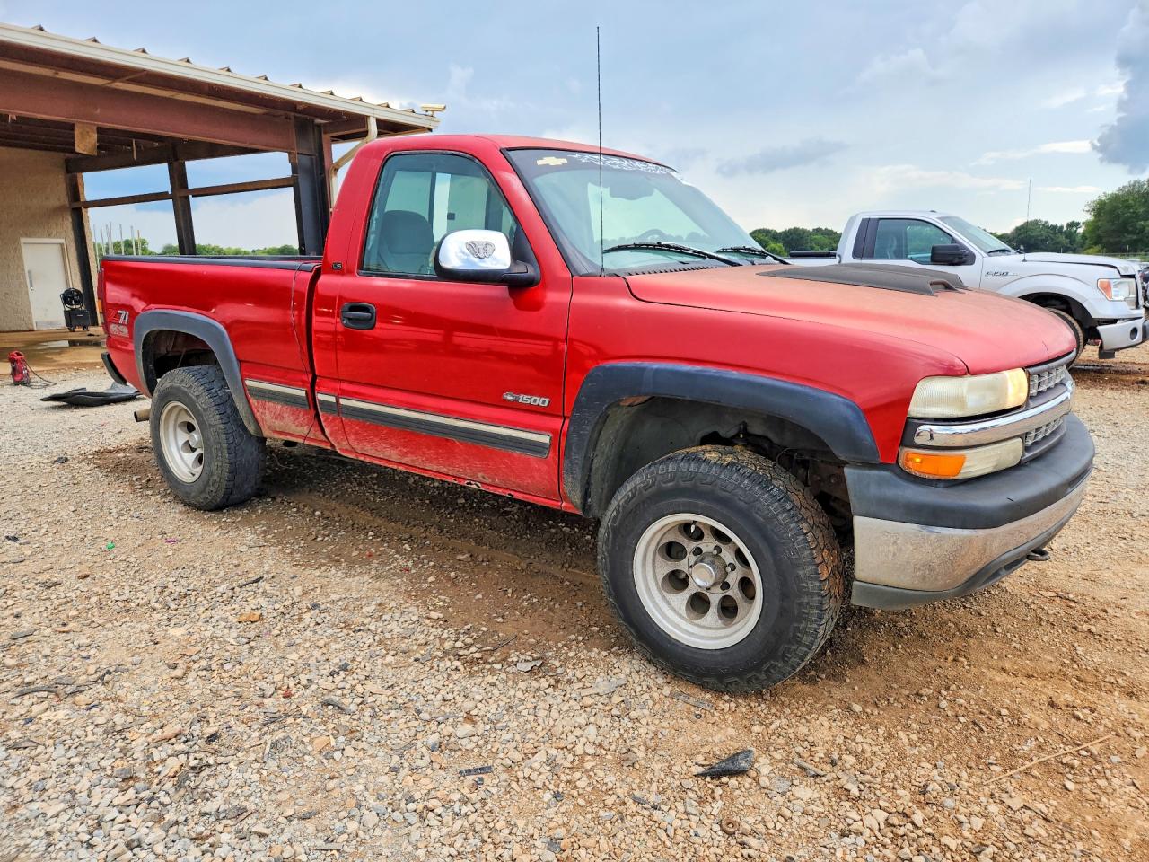 2000 Chevrolet Silverado K1500 Red vin: 1GCEK14T5YZ166497