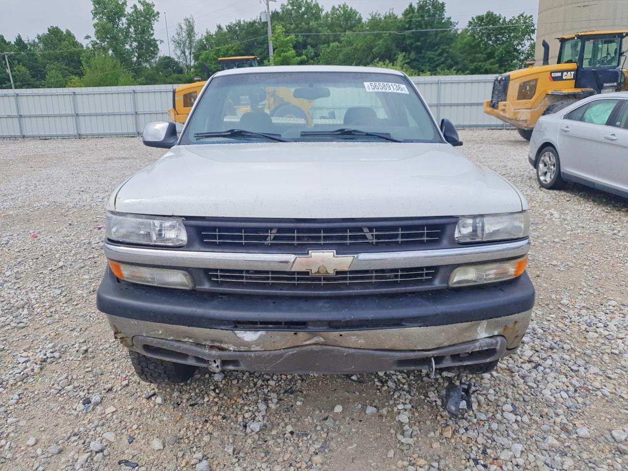 2002 Chevrolet Silverado K1500 Белый vin: 1GCEK14T62Z151269