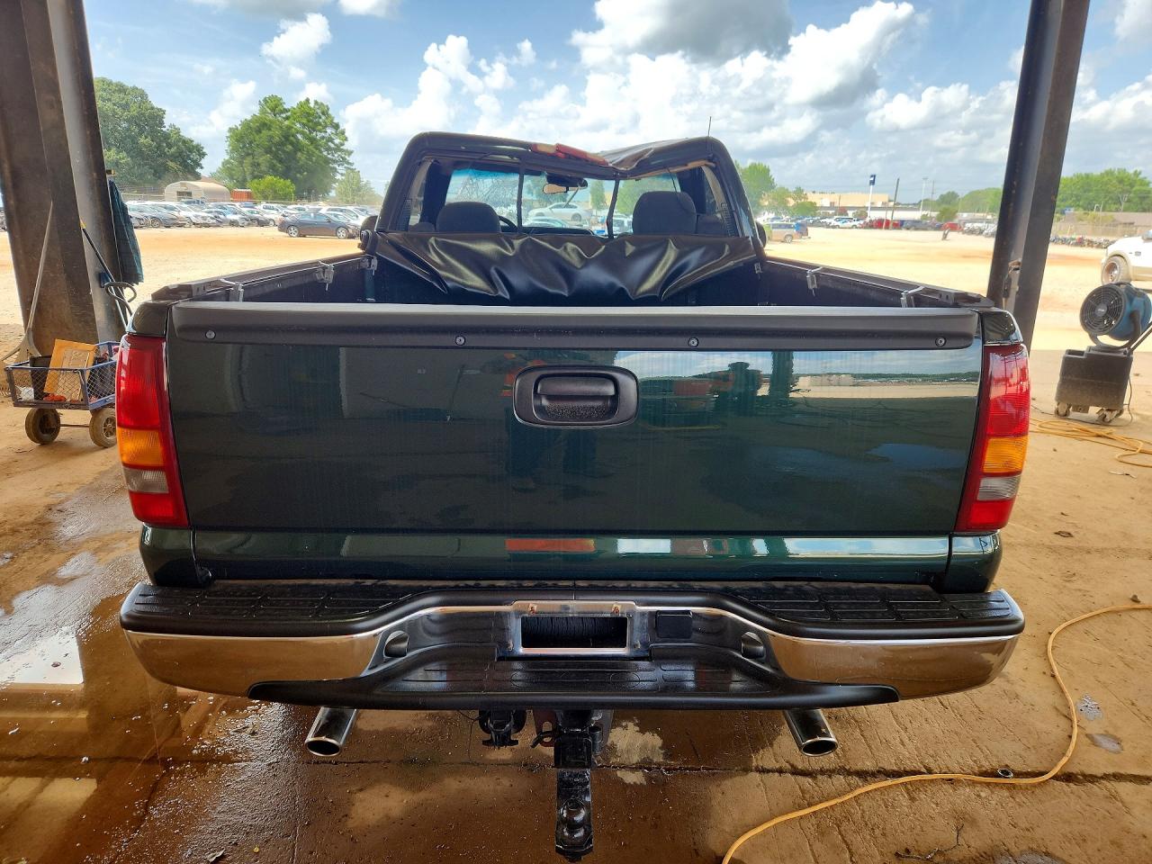 2001 Chevrolet Silverado K1500 Green vin: 1GCEK14T71Z196087