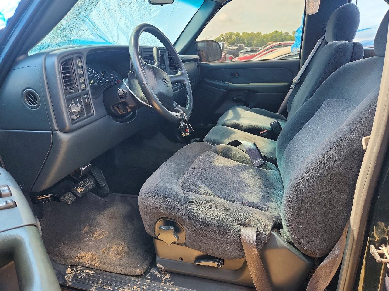 2001 Chevrolet Silverado K1500 Green vin: 1GCEK14T71Z196087