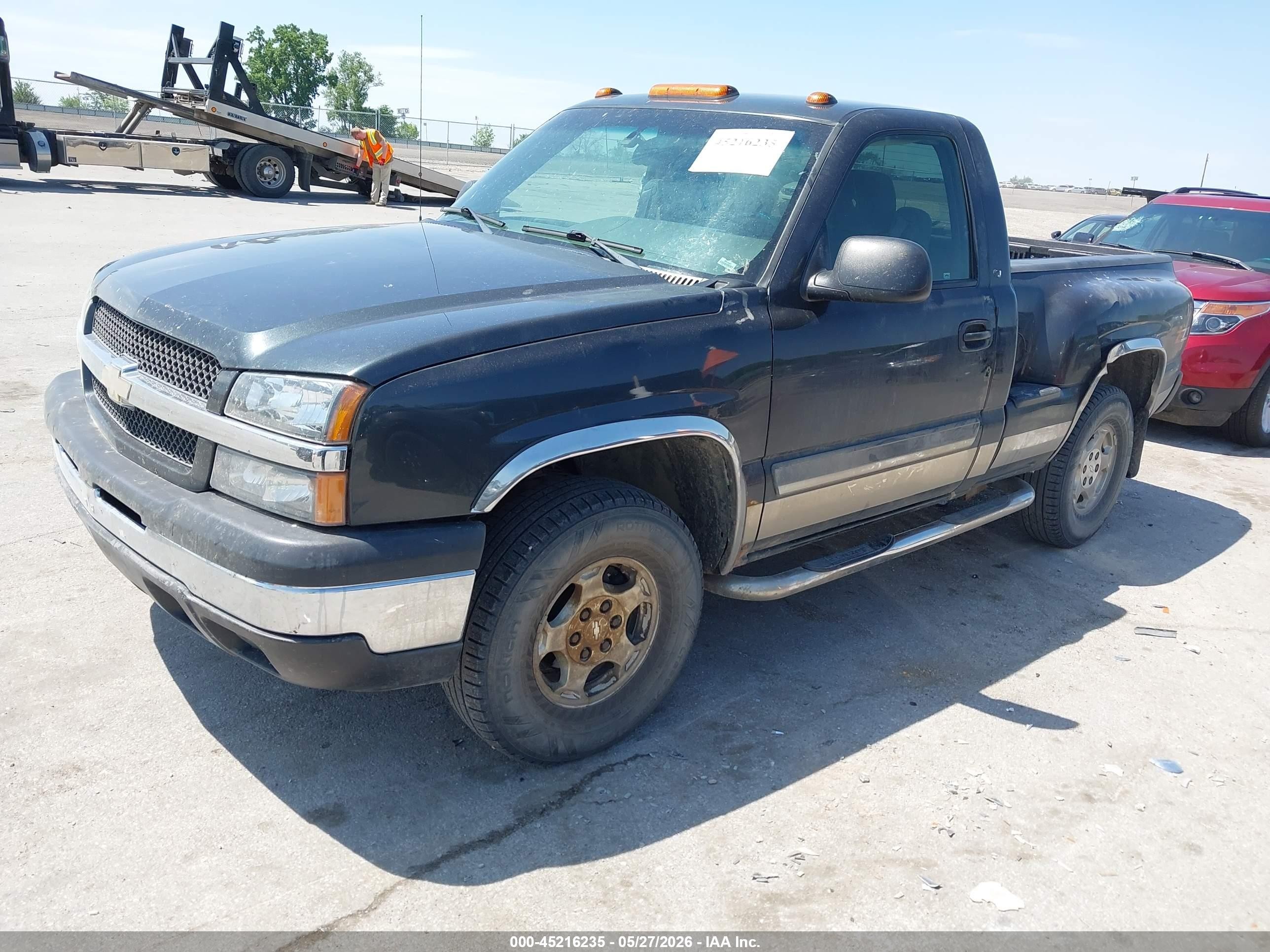 2003 Chevrolet Silverado 1500 Ls Gray vin: 1GCEK14T73Z179700
