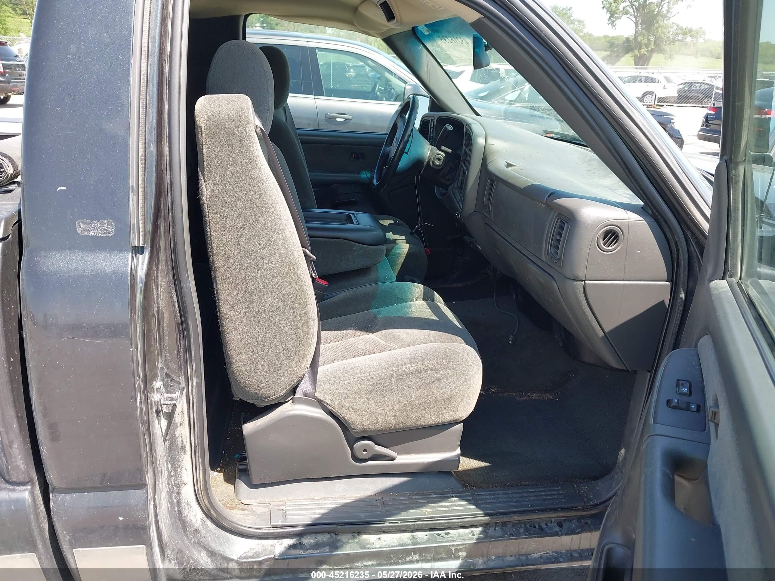 2003 Chevrolet Silverado 1500 Ls Gray vin: 1GCEK14T73Z179700