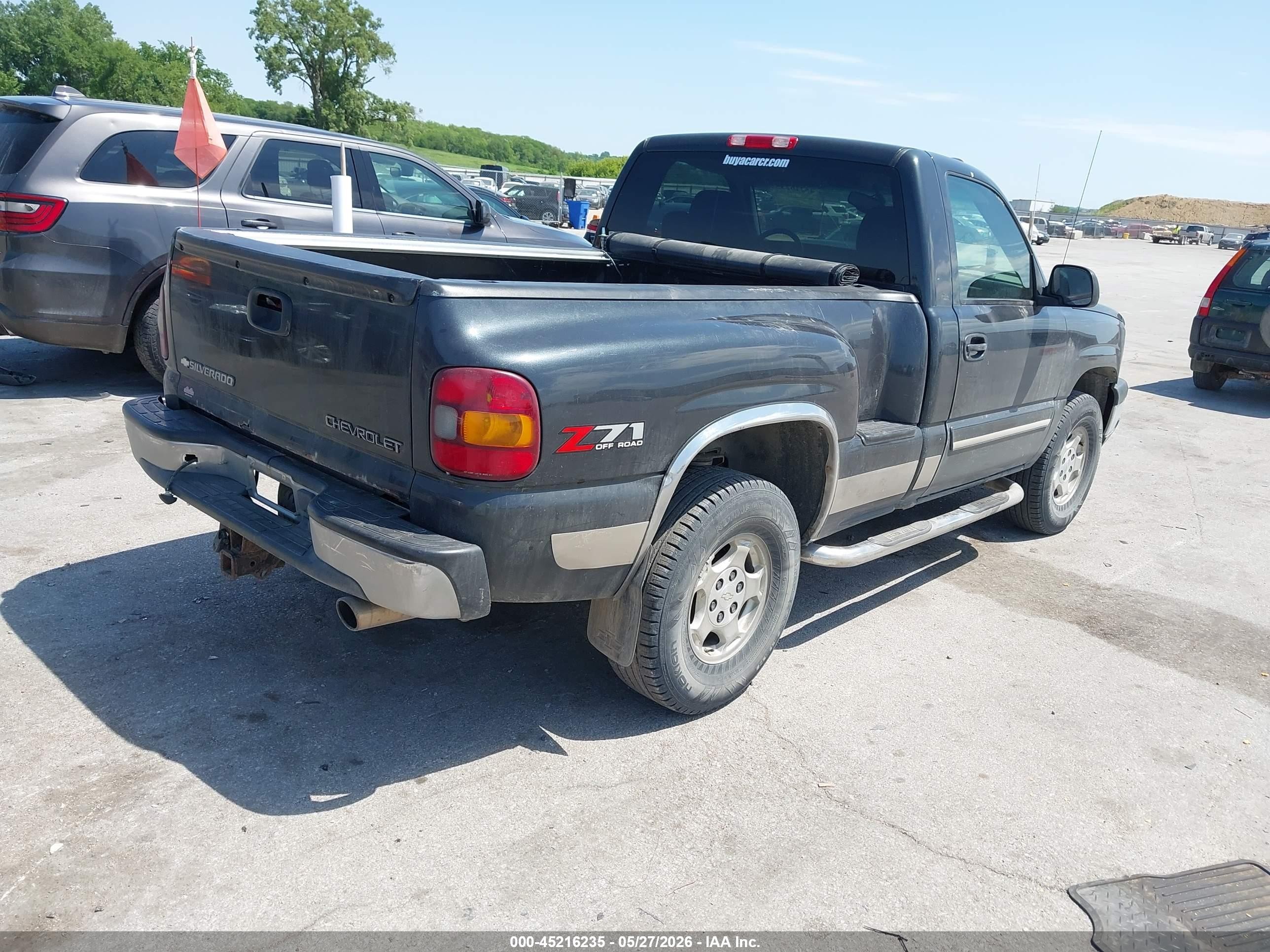 2003 Chevrolet Silverado 1500 Ls Gray vin: 1GCEK14T73Z179700
