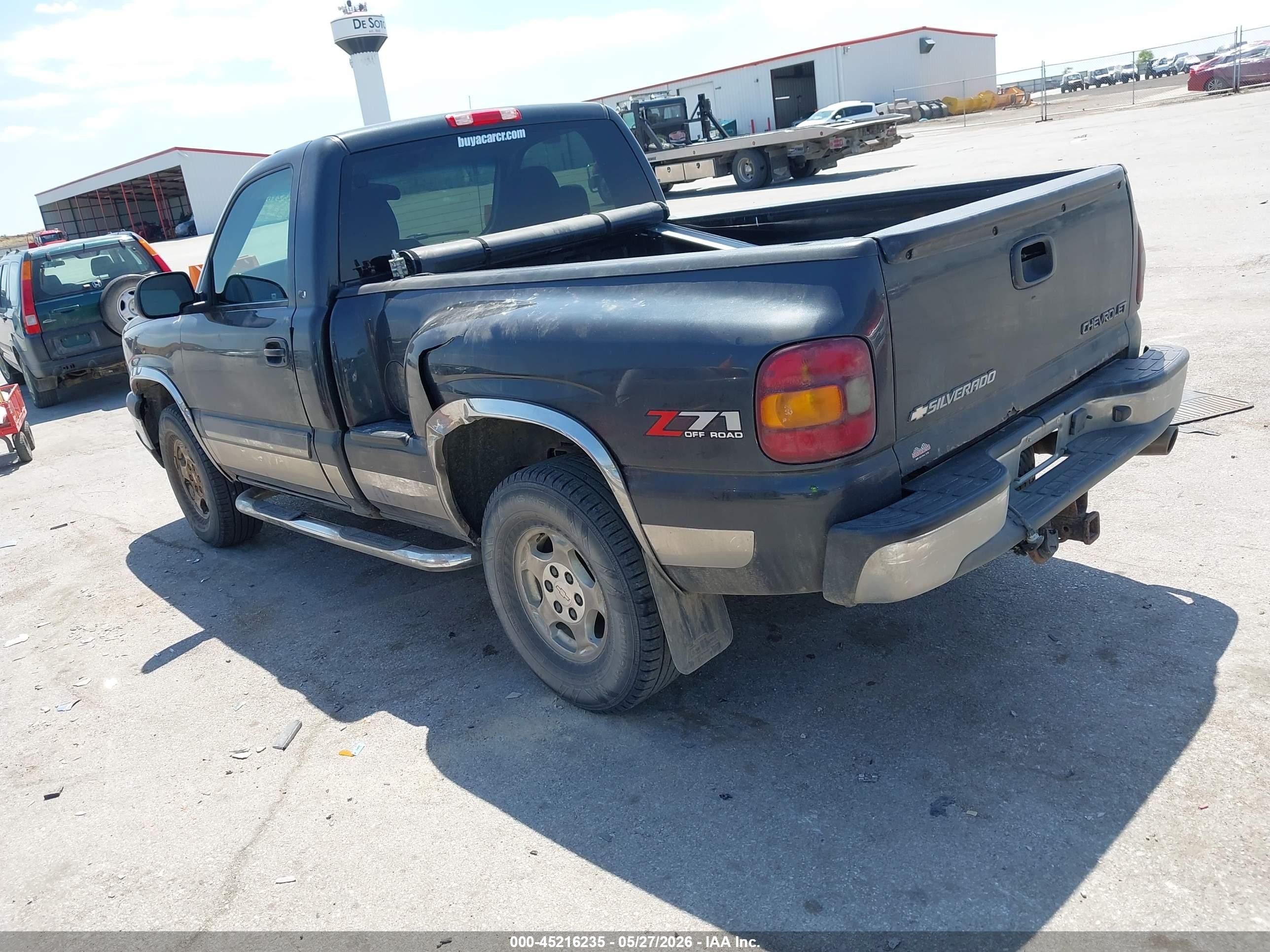 2003 Chevrolet Silverado 1500 Ls Gray vin: 1GCEK14T73Z179700