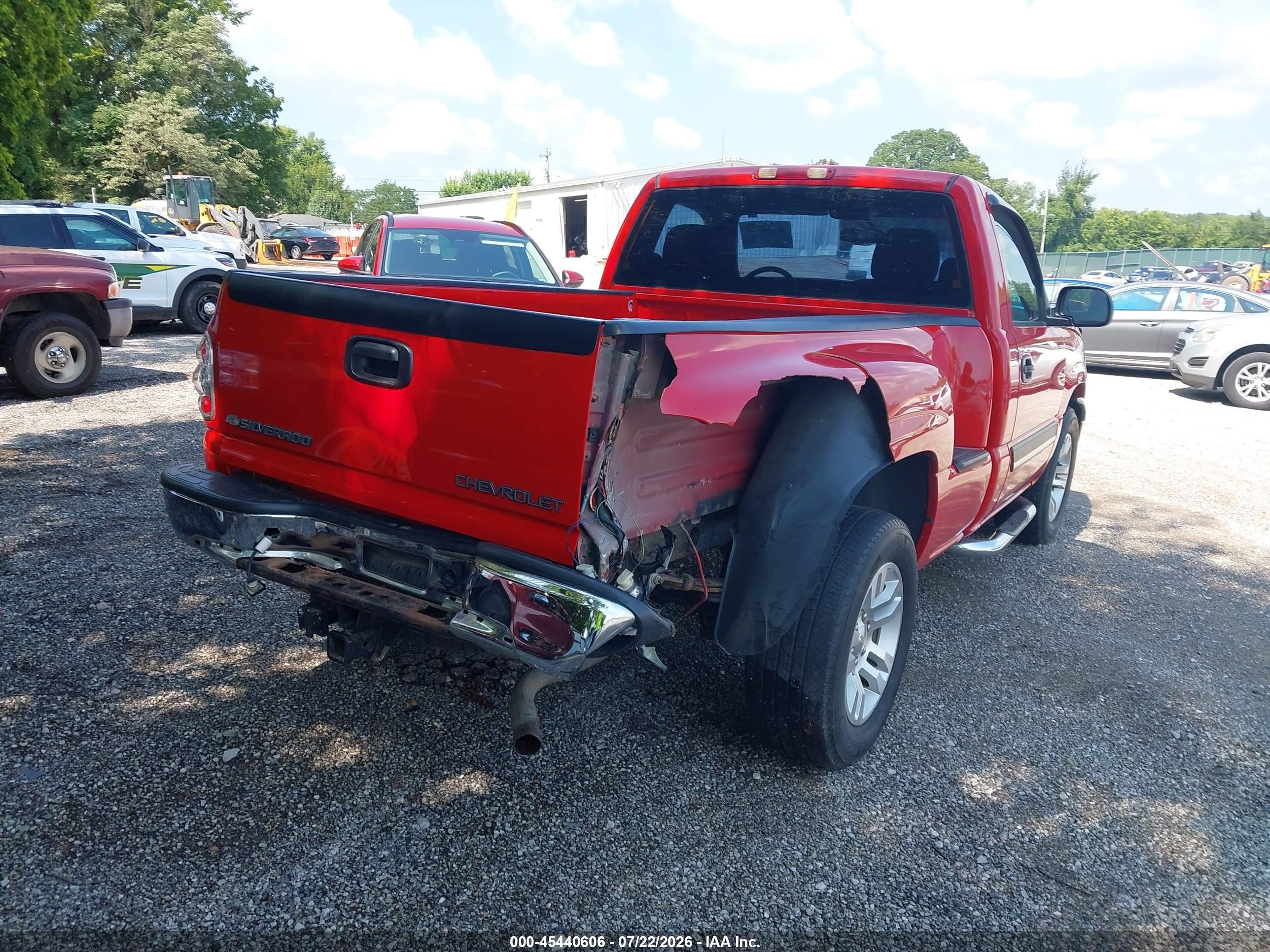 2004 Chevrolet Silverado 1500 Z71 Red vin: 1GCEK14T74Z169170