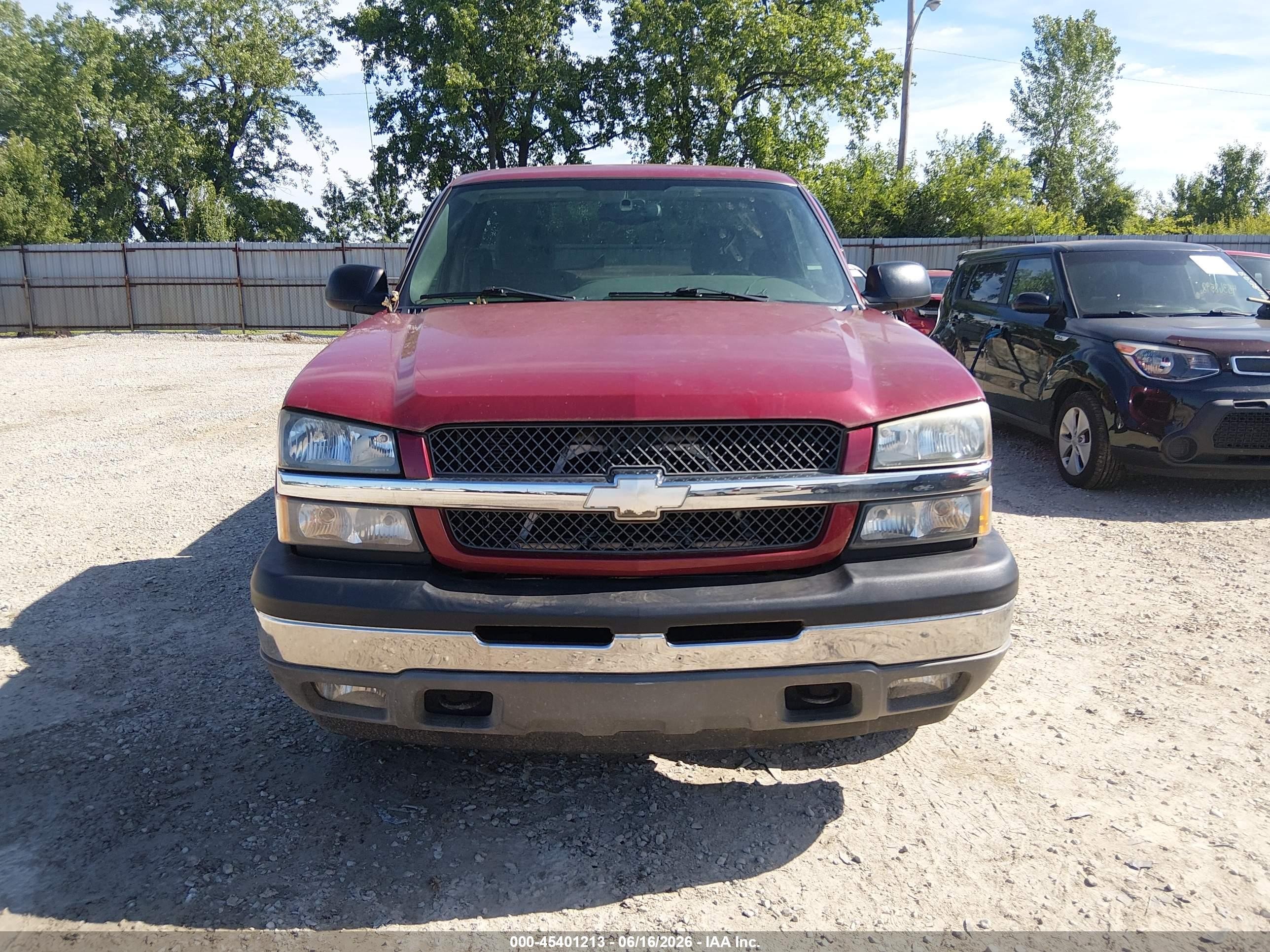 2005 Chevrolet Silverado 1500 Z71 Red vin: 1GCEK14T75Z181692