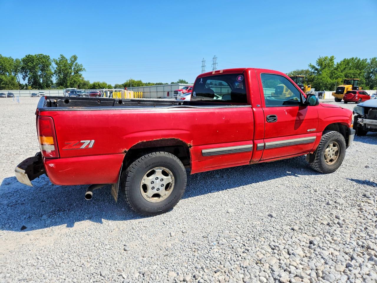 1999 Chevrolet Silverado K1500 Red vin: 1GCEK14T8XE108843