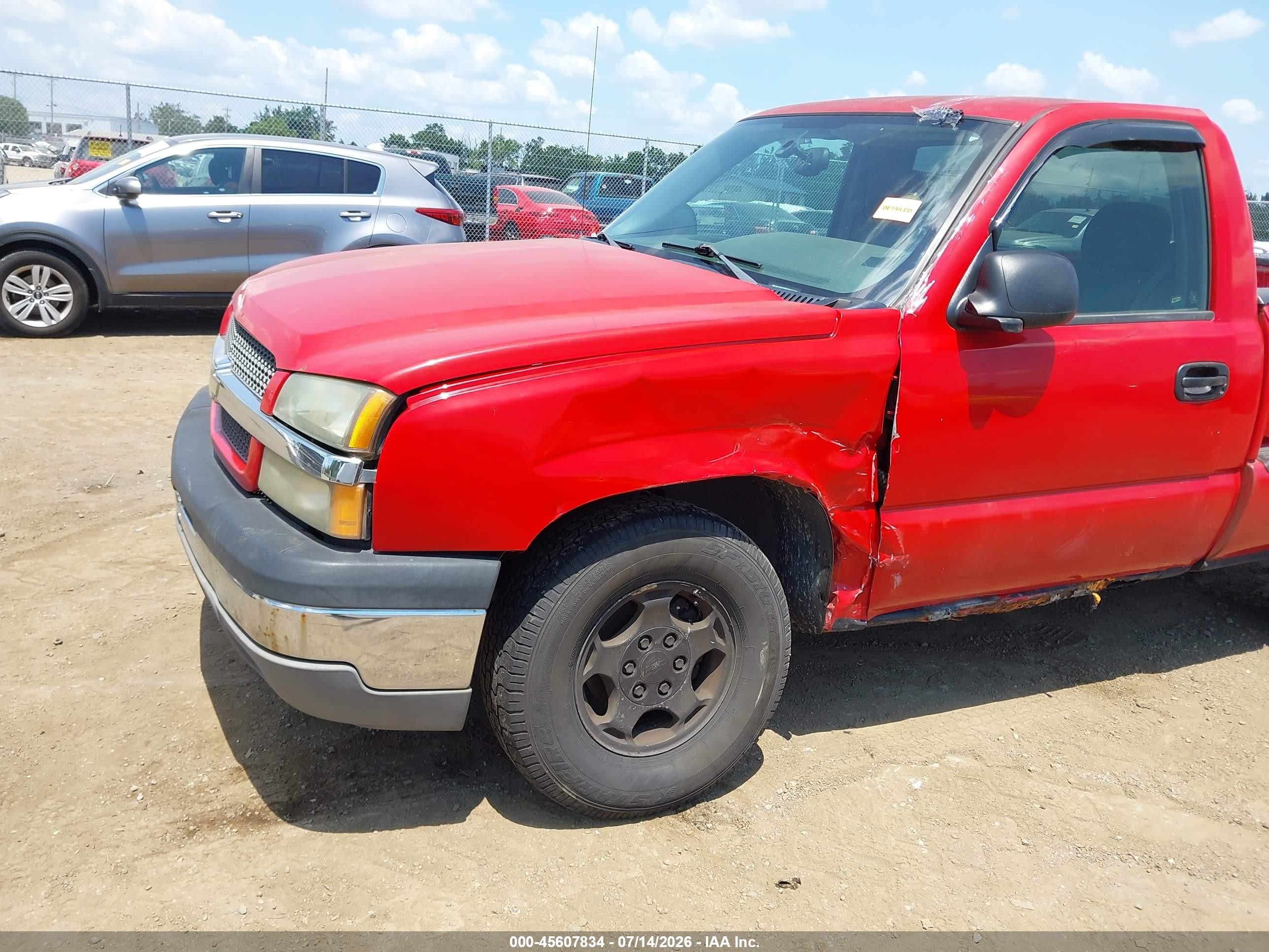 2004 Chevrolet Silverado 1500 Z71 Red vin: 1GCEK14T94Z187783