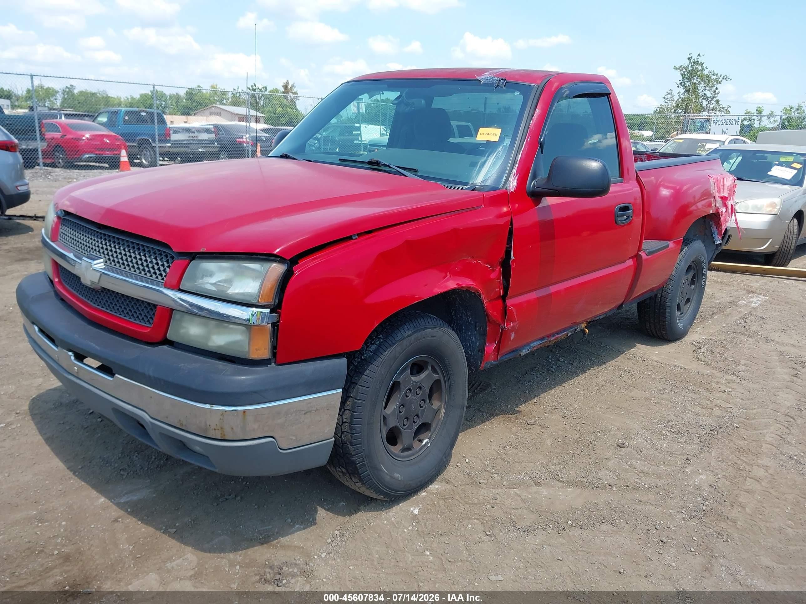 2004 Chevrolet Silverado 1500 Z71 Red vin: 1GCEK14T94Z187783