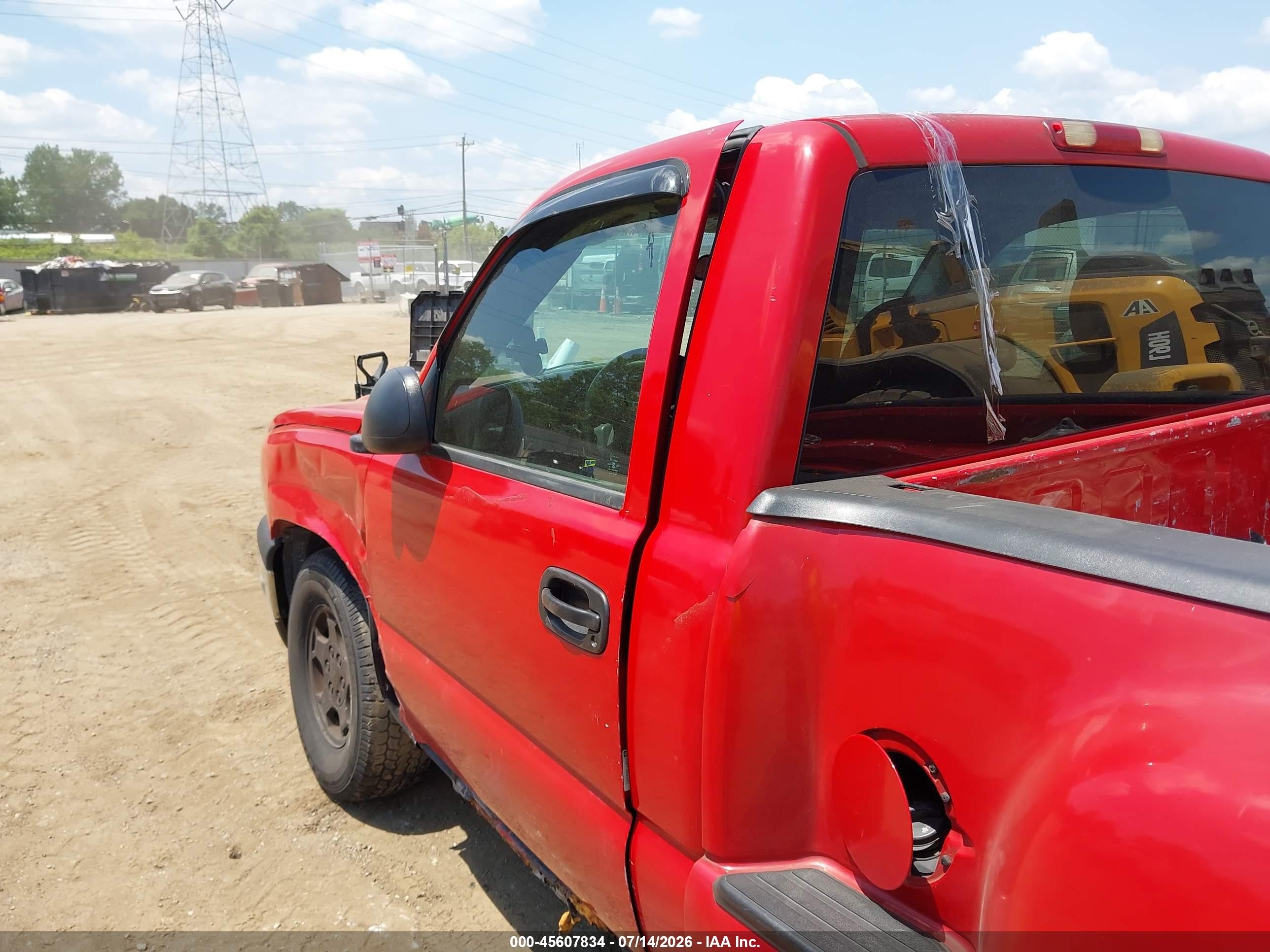2004 Chevrolet Silverado 1500 Z71 Red vin: 1GCEK14T94Z187783