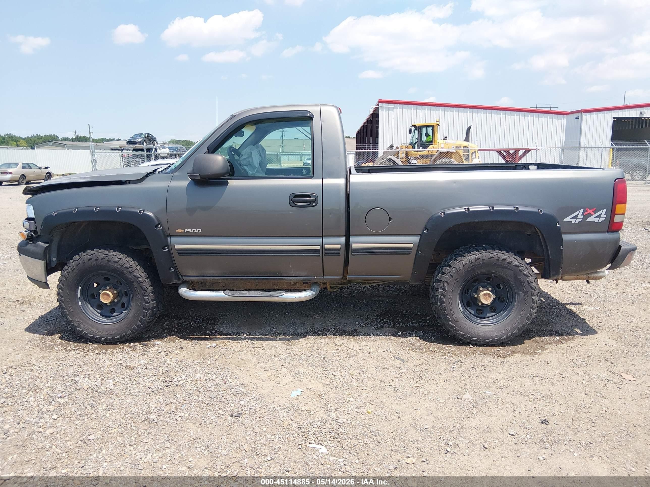 1999 Chevrolet Silverado 1500   Gray vin: 1GCEK14TXXZ137172
