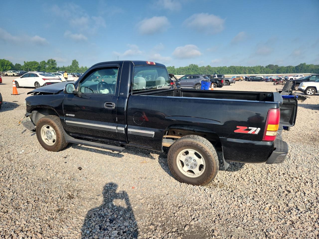 1999 Chevrolet Silverado K1500 Черный vin: 1GCEK14TXXZ196013