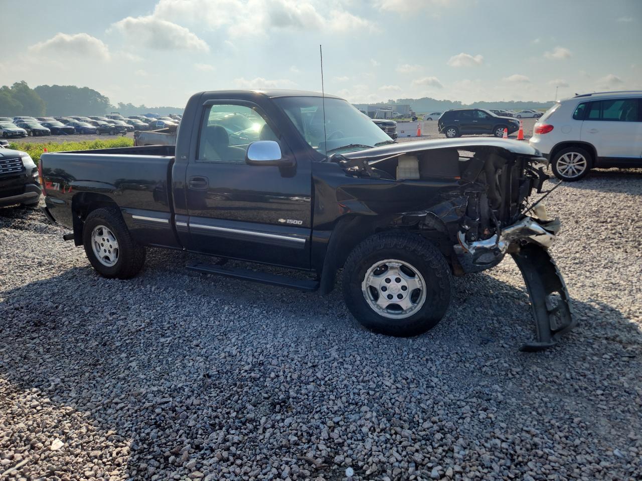 1999 Chevrolet Silverado K1500 Черный vin: 1GCEK14TXXZ196013