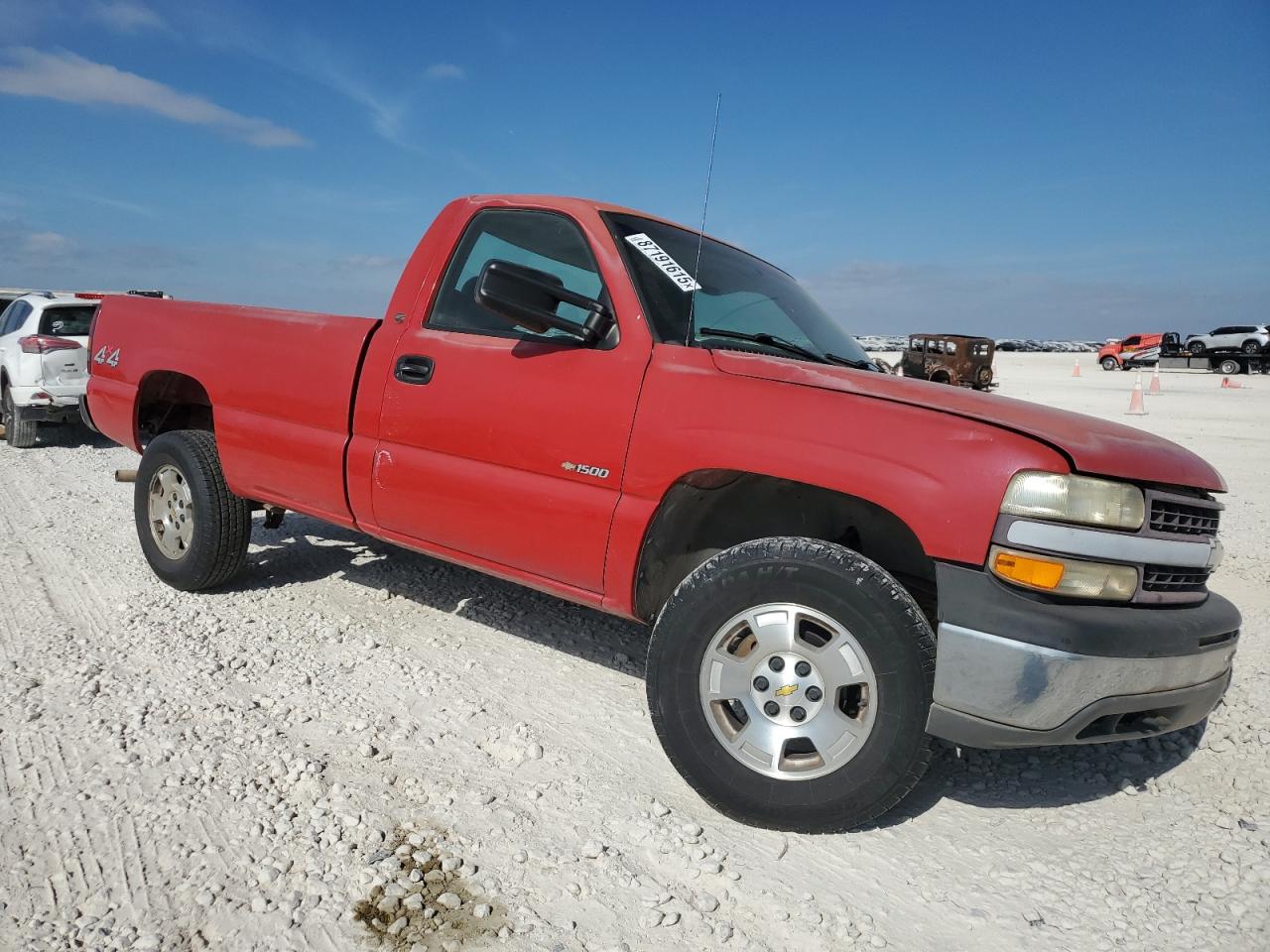 2000 Chevrolet Silverado K1500 Красный vin: 1GCEK14TXYE108358