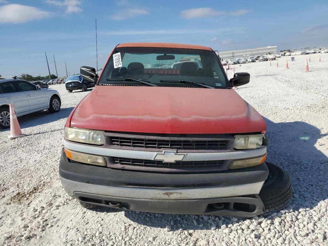 2000 Chevrolet Silverado K1500 Красный vin: 1GCEK14TXYE108358