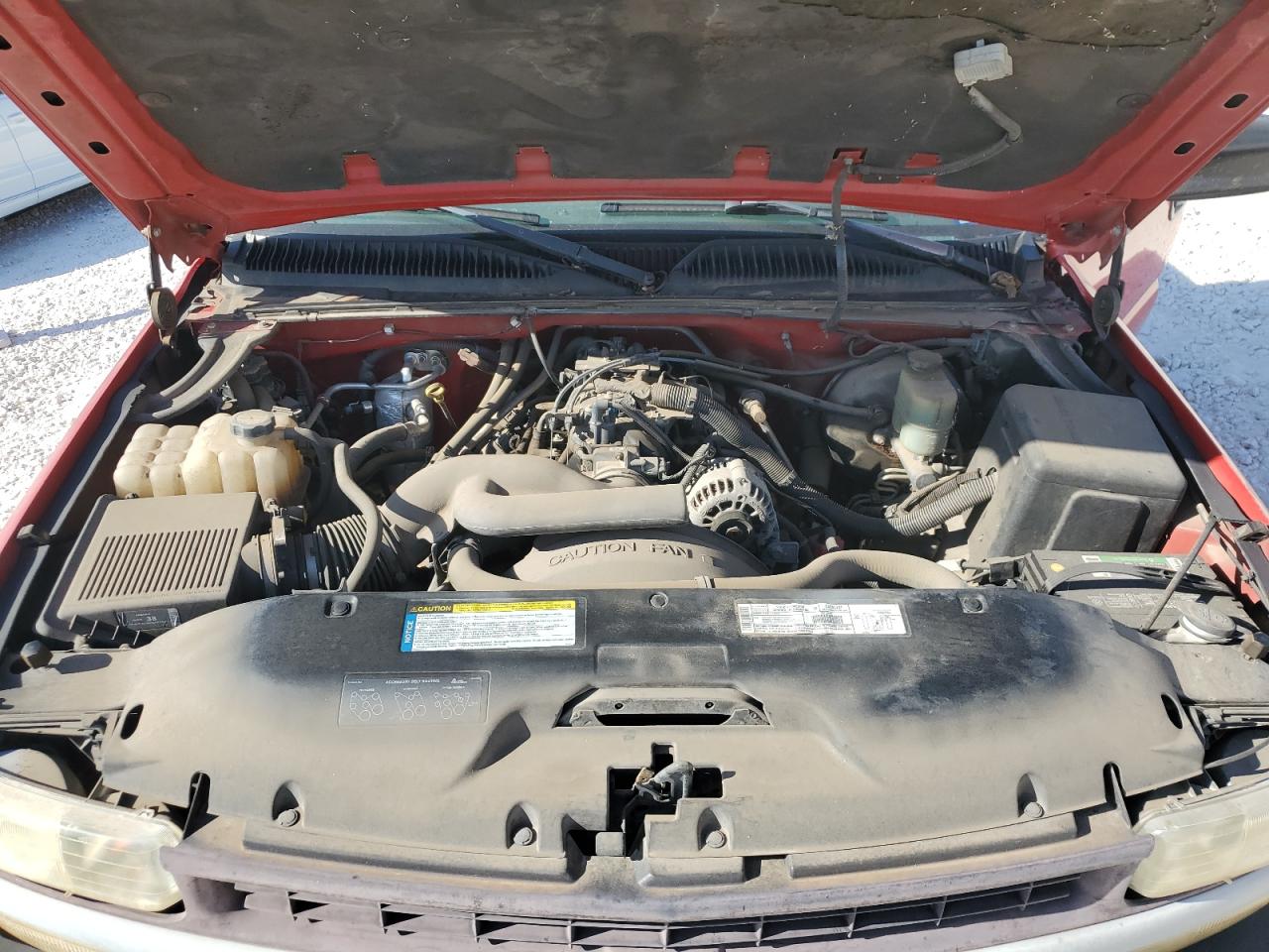 2000 Chevrolet Silverado K1500 Красный vin: 1GCEK14TXYE108358