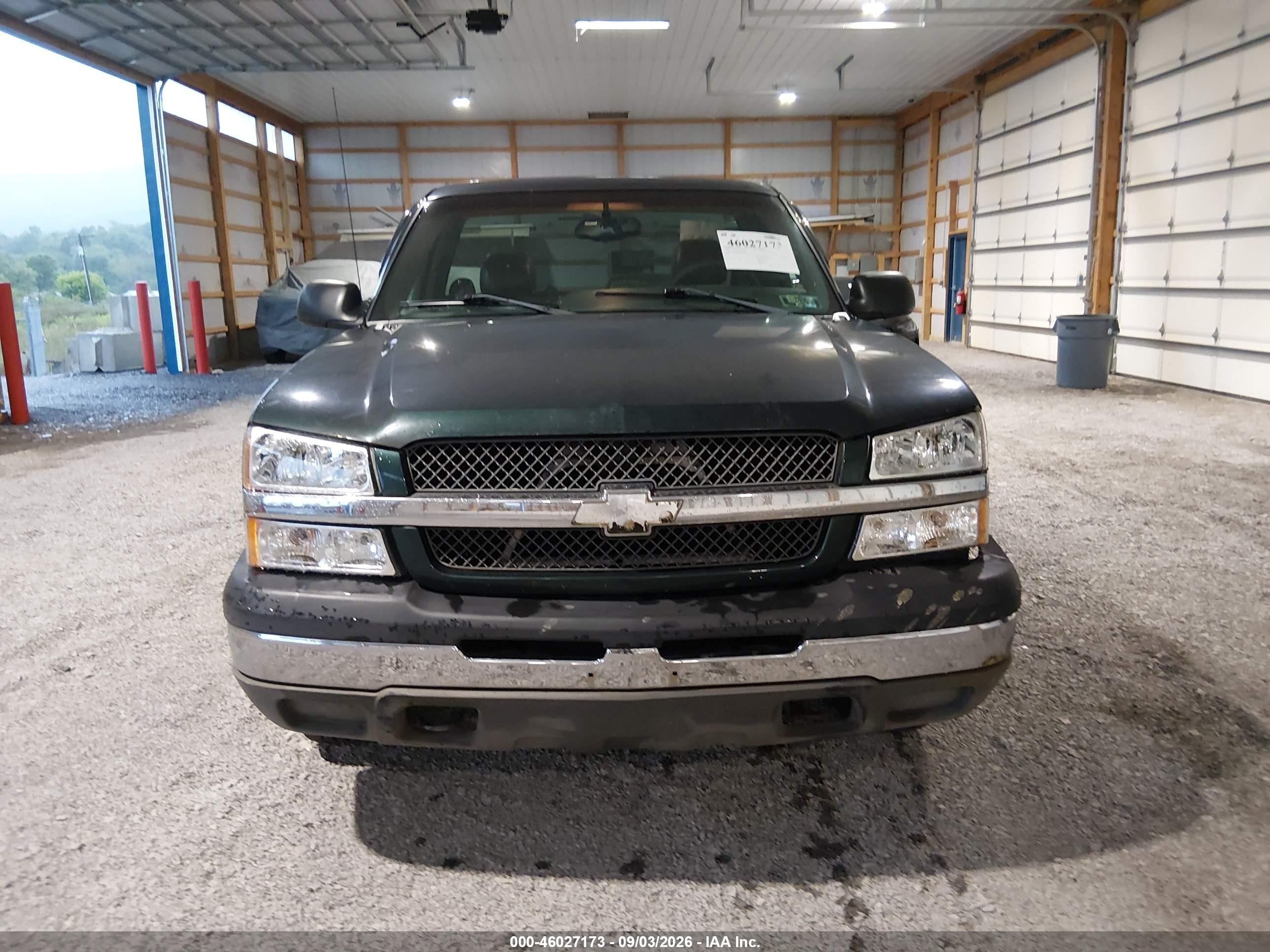 2003 Chevrolet Silverado 1500   Green vin: 1GCEK14V03E357598