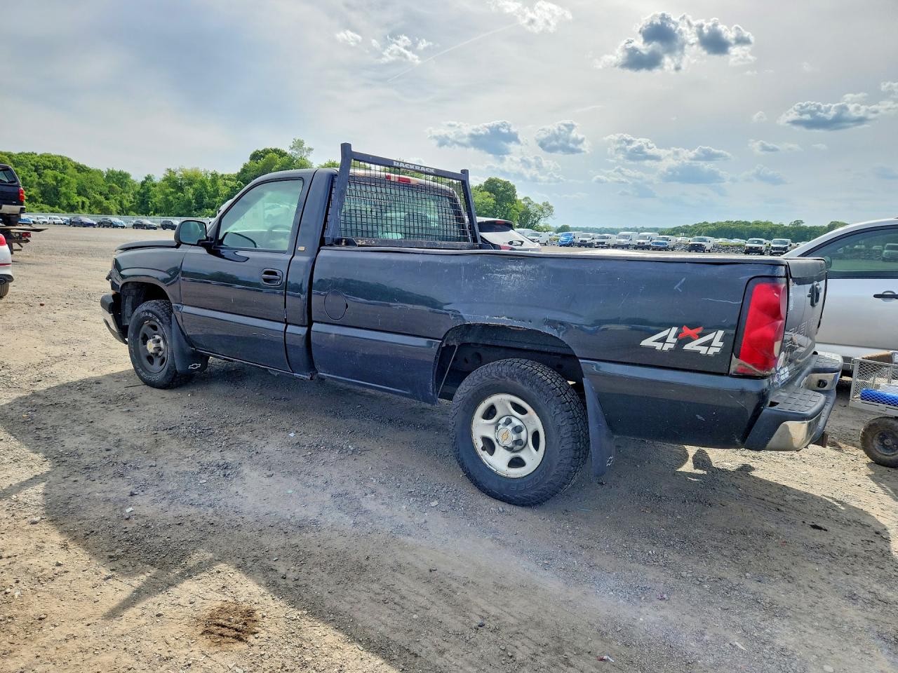 2004 Chevrolet Silverado K1500 Black vin: 1GCEK14V04E274335