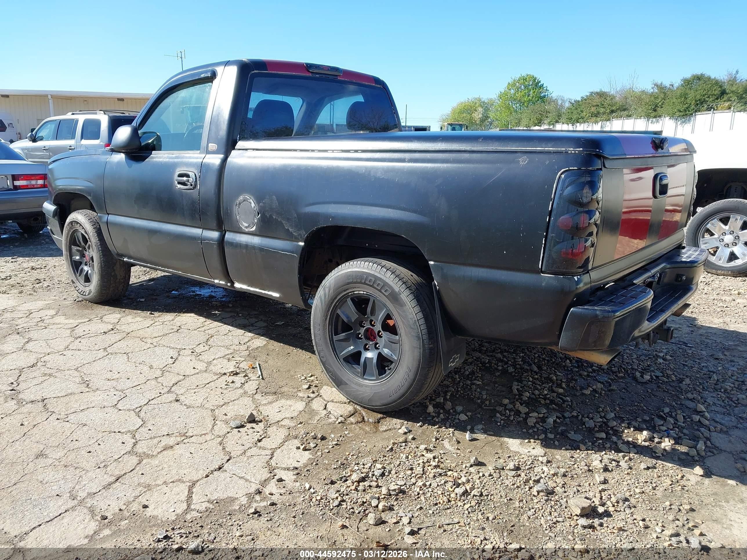 2005 Chevrolet Silverado 1500 Work Truck Черный vin: 1GCEK14V05Z274474