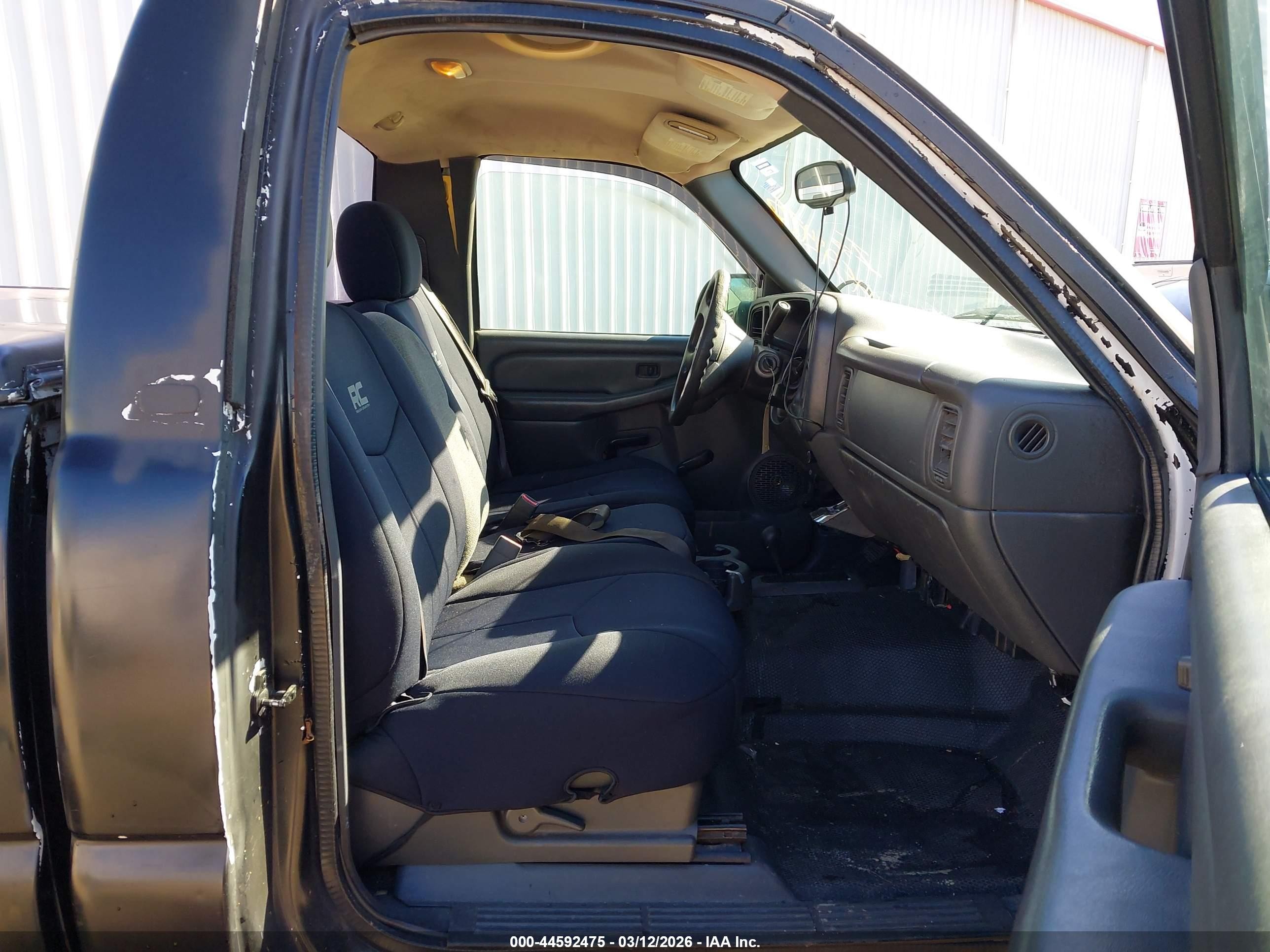 2005 Chevrolet Silverado 1500 Work Truck Черный vin: 1GCEK14V05Z274474