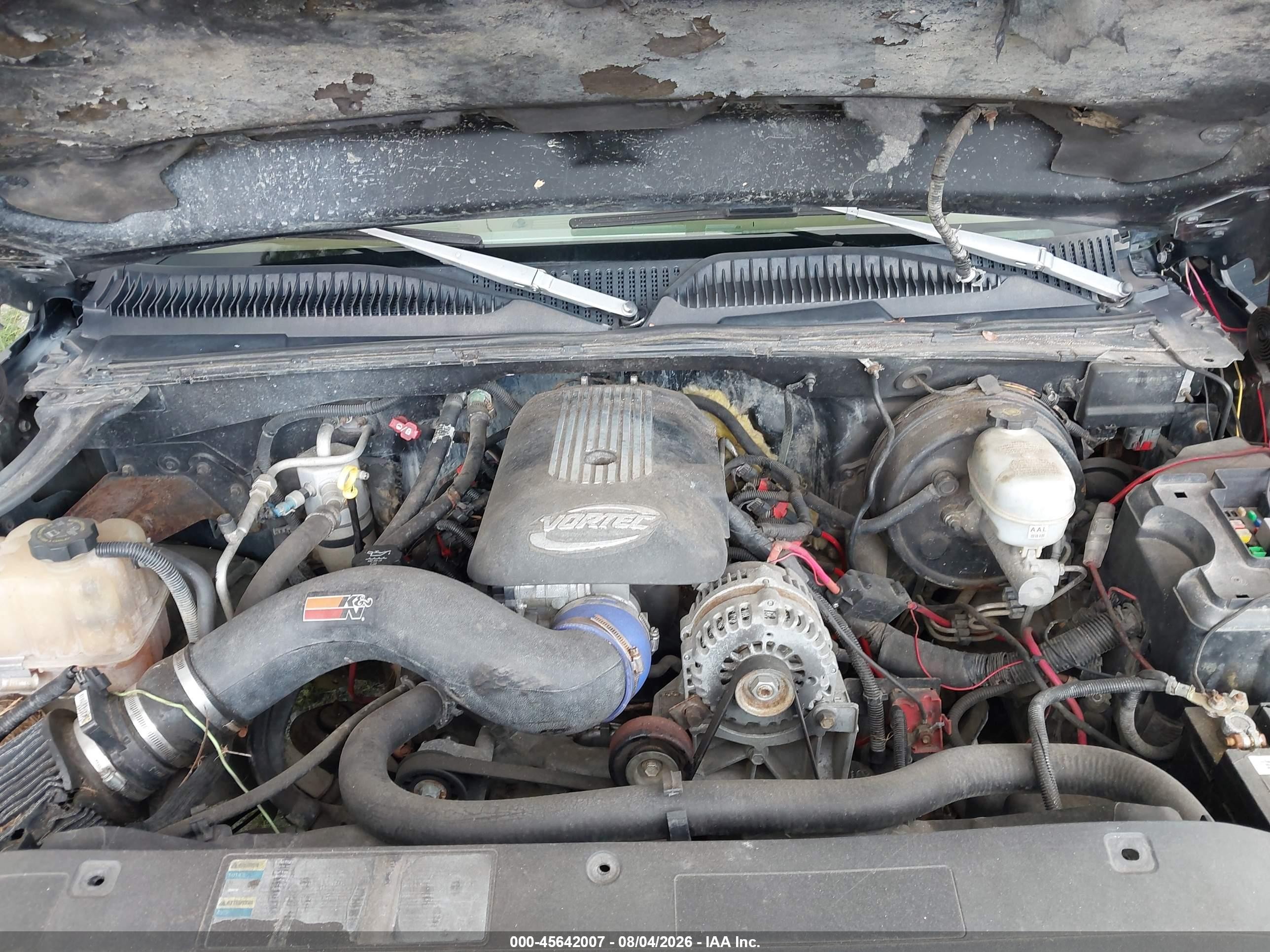 2007 Chevrolet Silverado 1500 Classic Work Truck Black vin: 1GCEK14V07Z161613