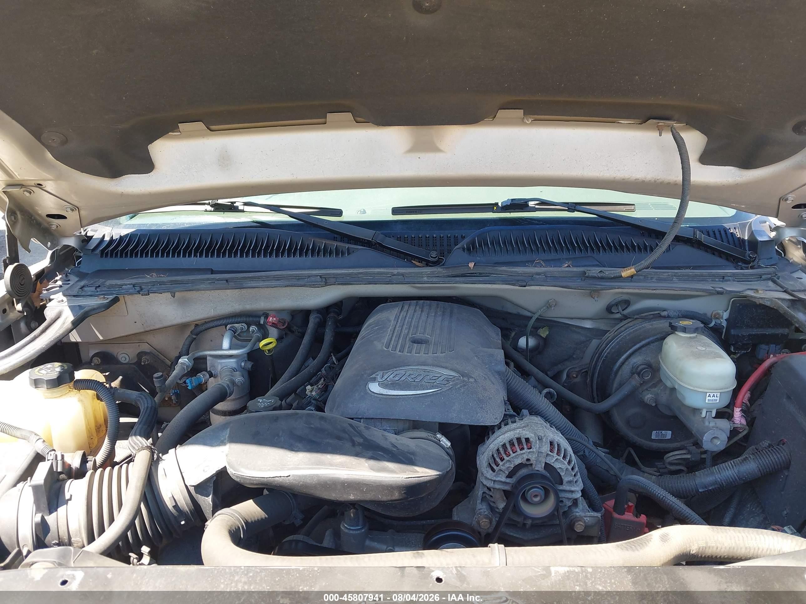 2007 Chevrolet Silverado 1500 Classic Work Truck Silver vin: 1GCEK14V07Z167413