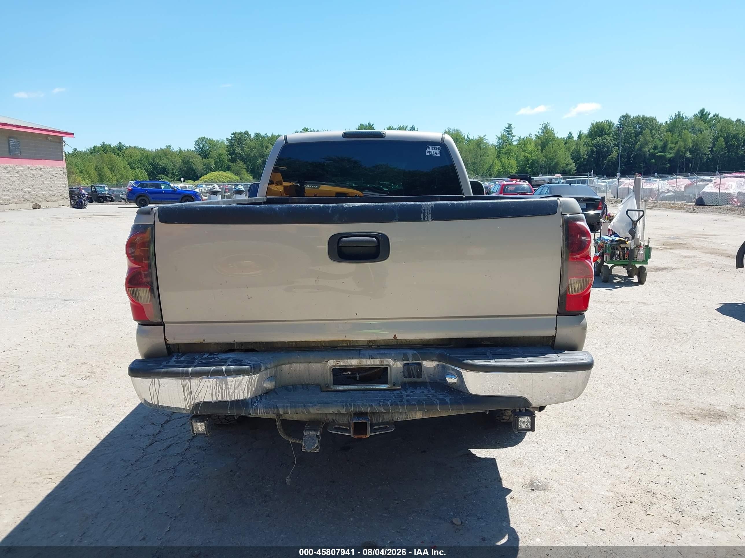 2007 Chevrolet Silverado 1500 Classic Work Truck Silver vin: 1GCEK14V07Z167413