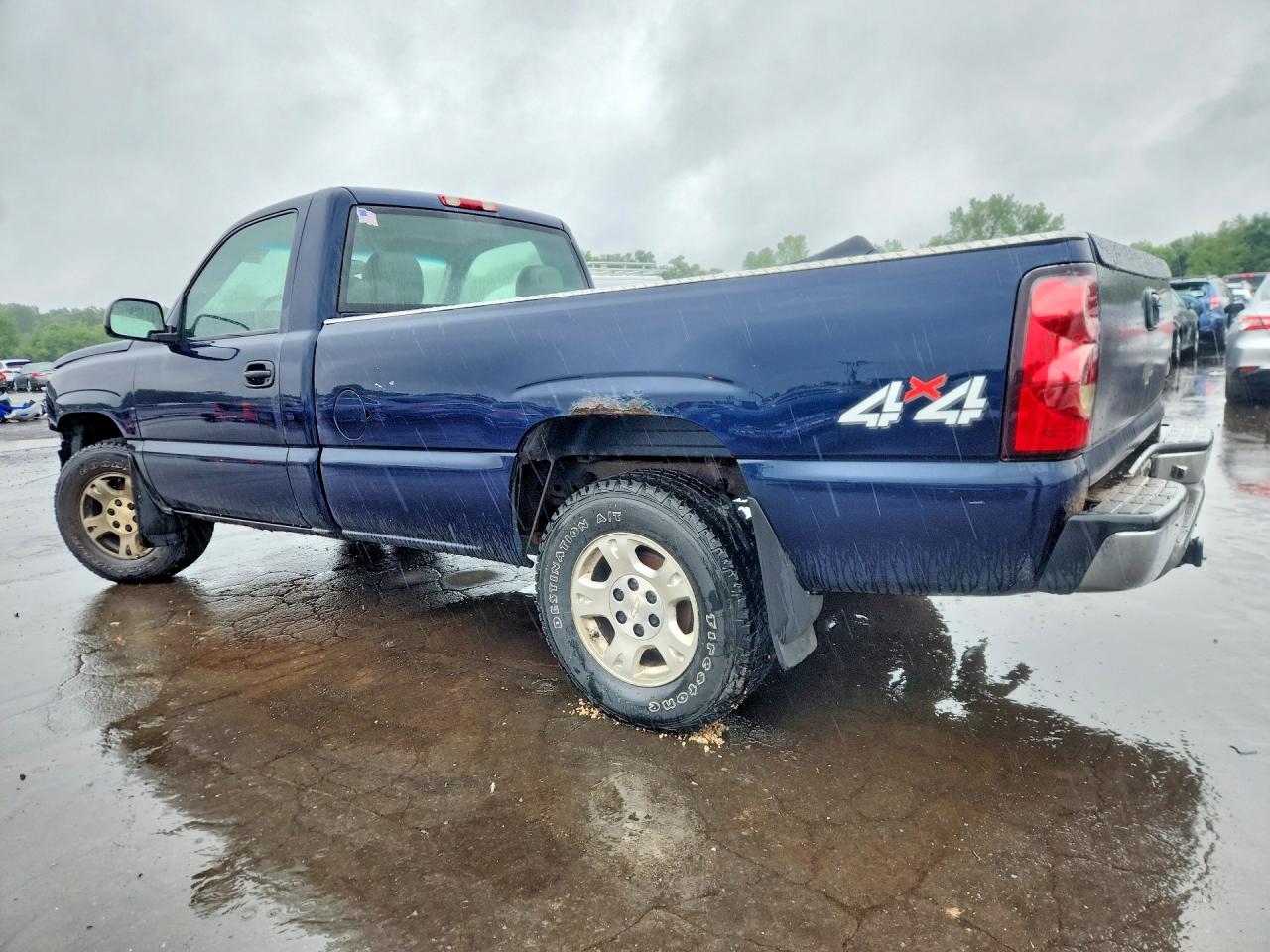 2006 Chevrolet Silverado K1500 Blue vin: 1GCEK14V16E106092
