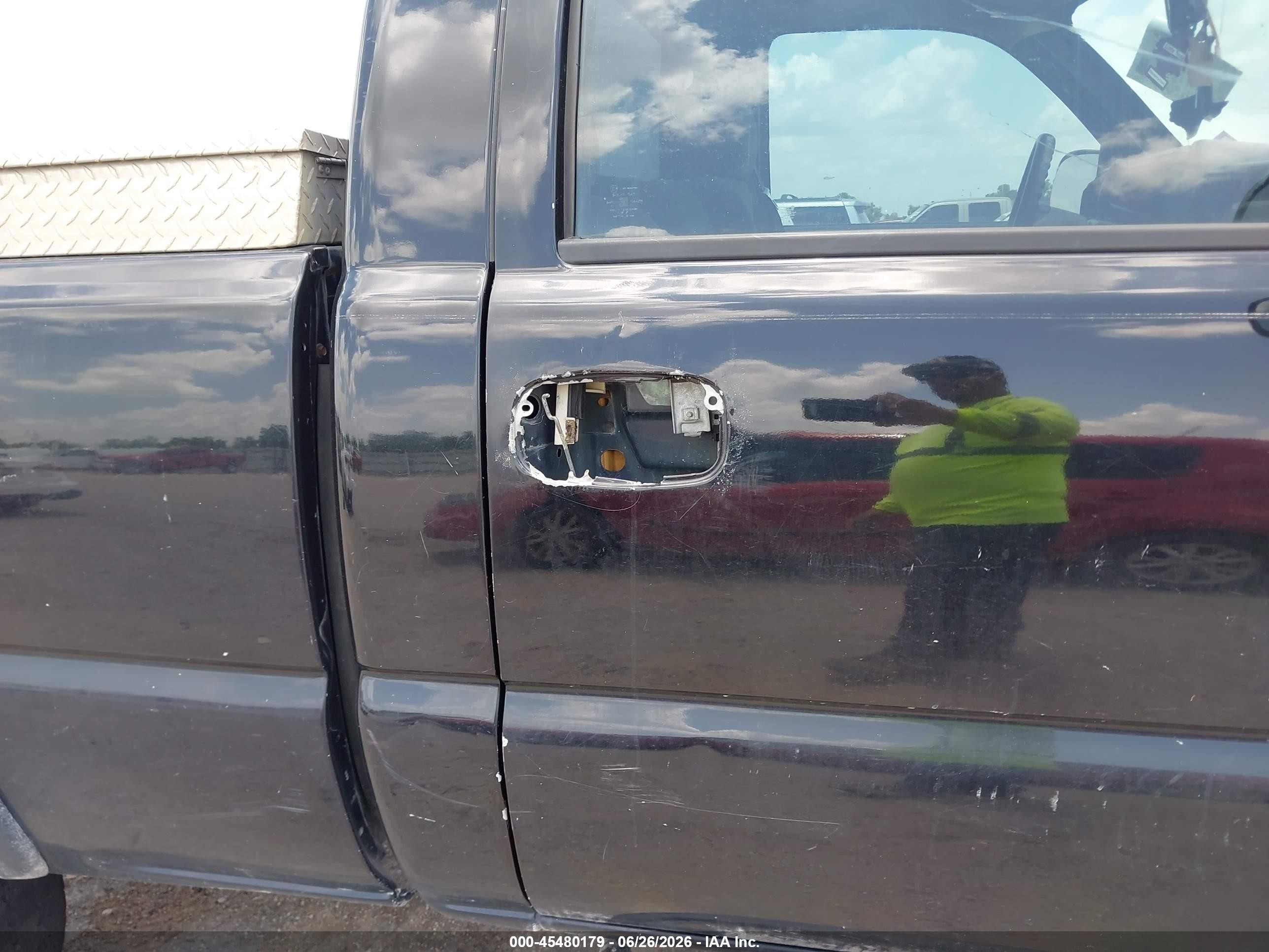 2006 Chevrolet Silverado 1500 Work Truck Черный vin: 1GCEK14V16Z233451