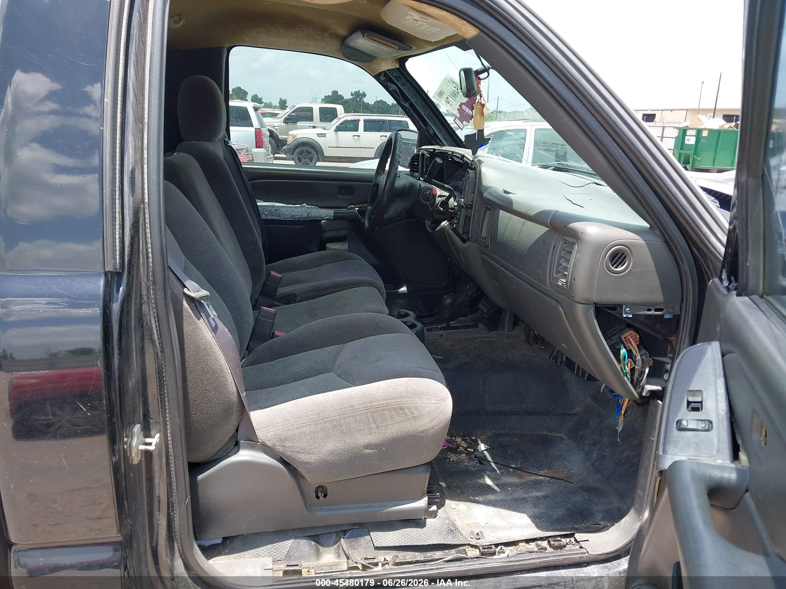 2006 Chevrolet Silverado 1500 Work Truck Черный vin: 1GCEK14V16Z233451