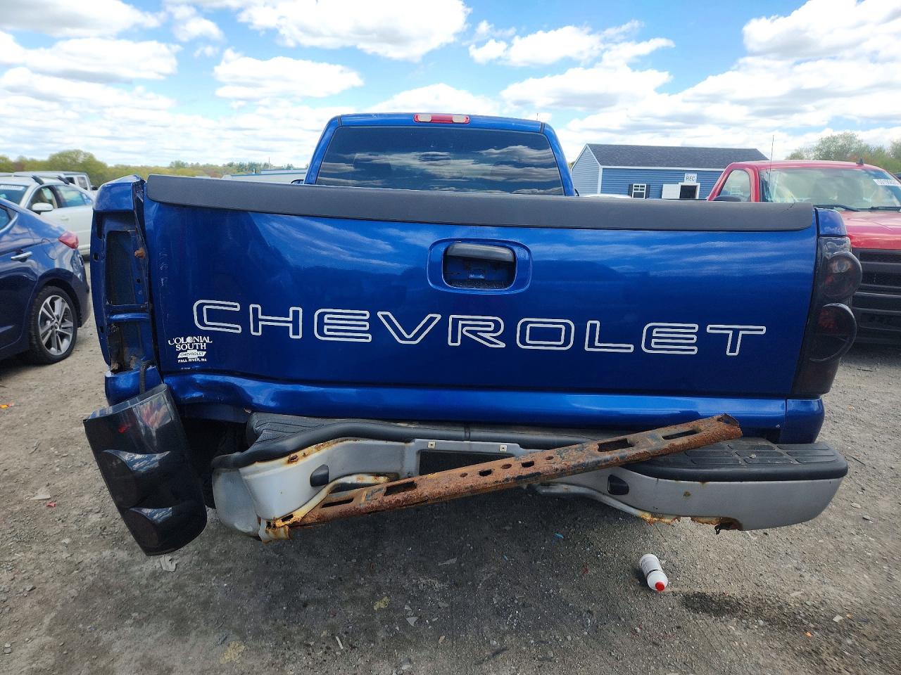 2003 Chevrolet Silverado K1500 Blue vin: 1GCEK14V23E226821