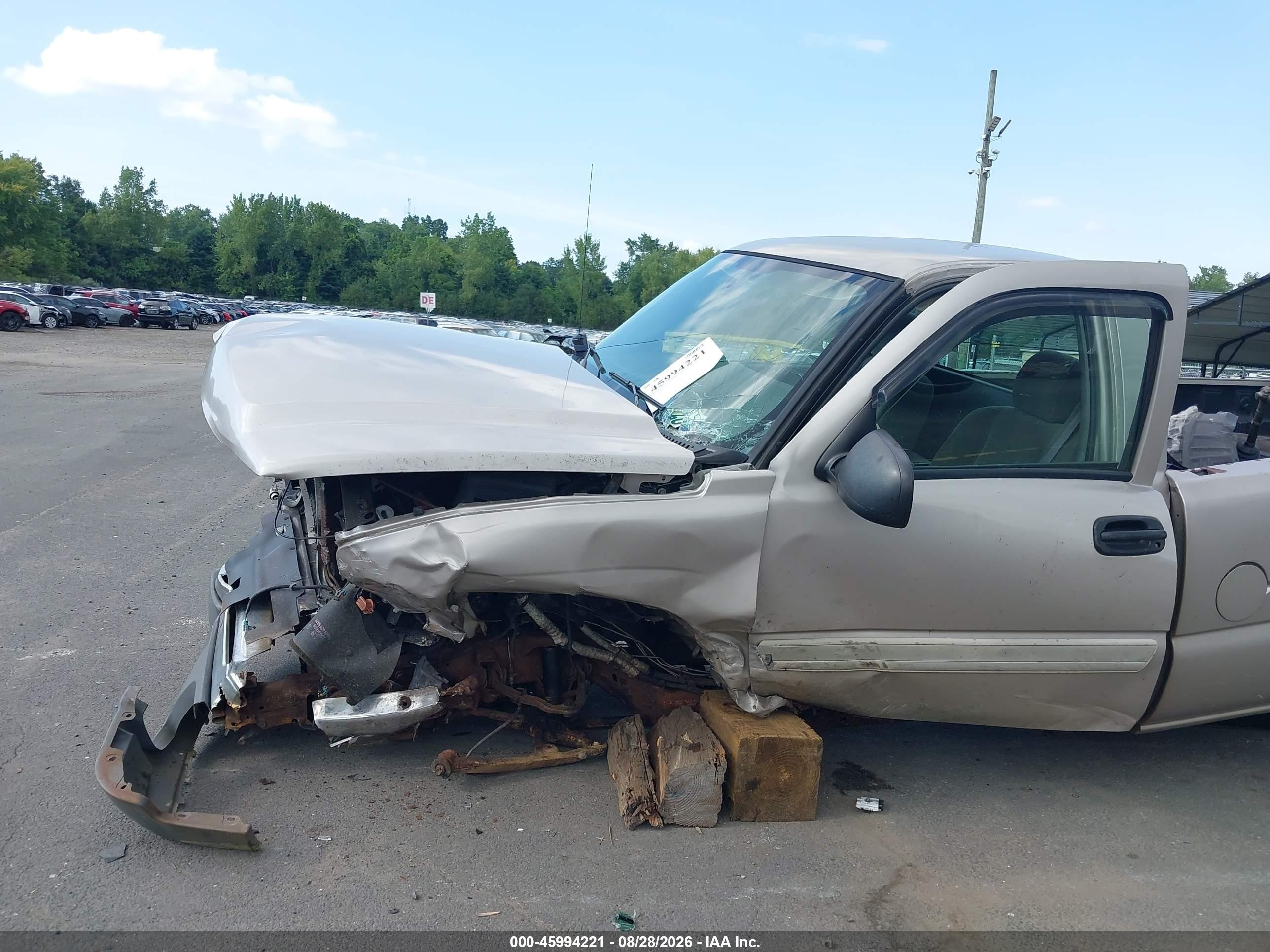 2004 Chevrolet Silverado 1500 Ls Серебряный vin: 1GCEK14V24Z275673
