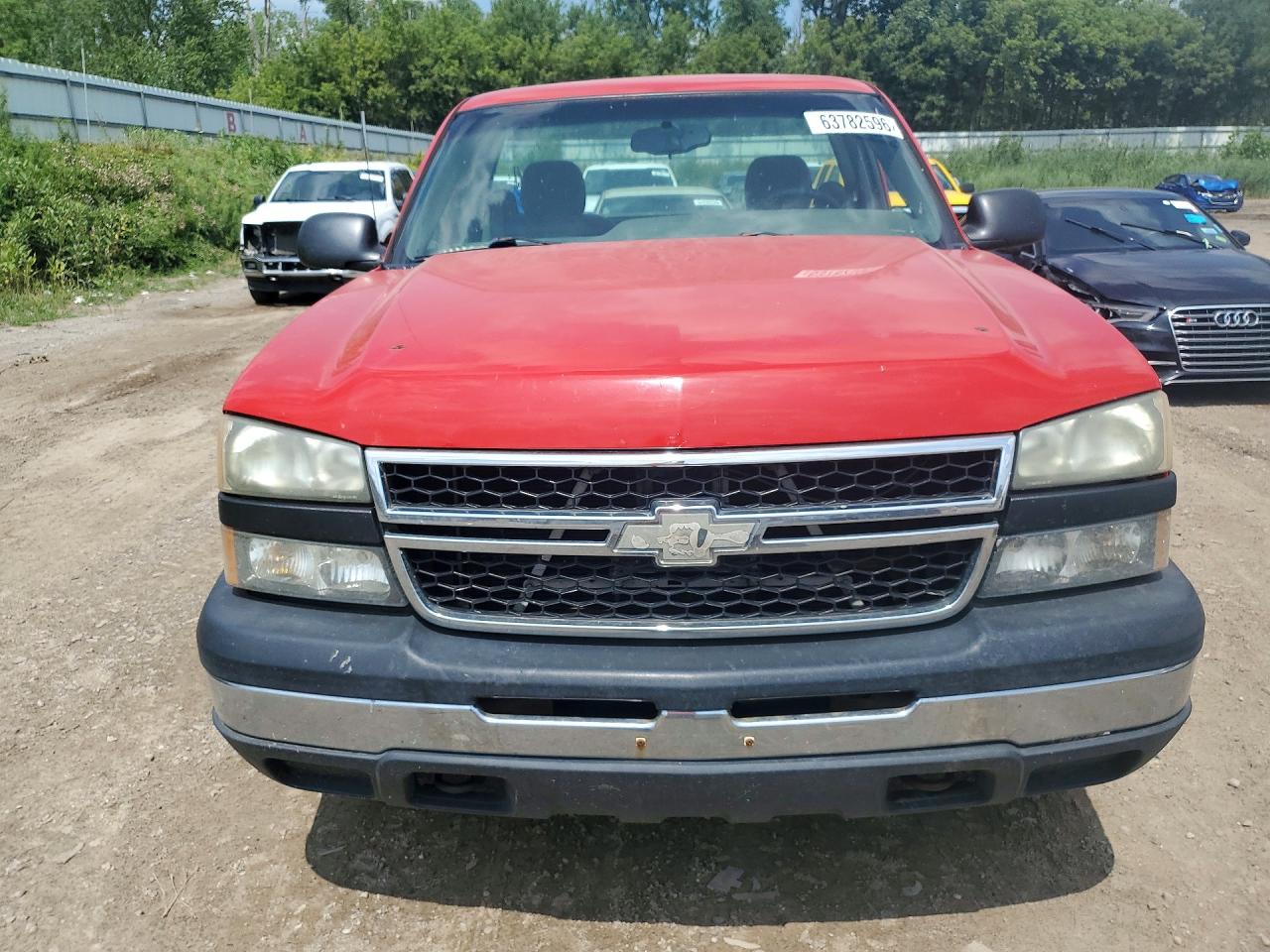 2007 Chevrolet Silverado K1500 Classic Red vin: 1GCEK14V27E185435