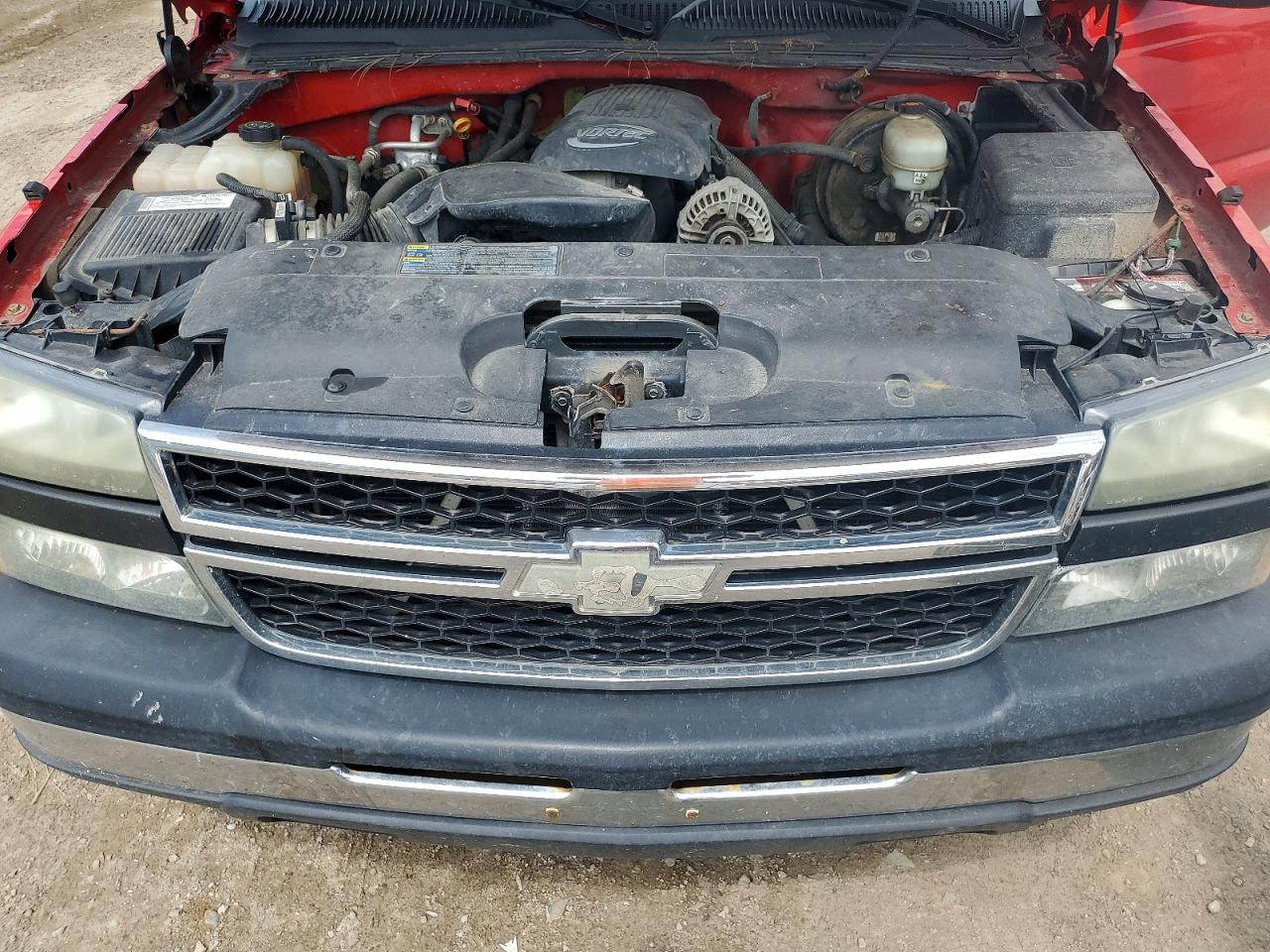 2007 Chevrolet Silverado K1500 Classic Red vin: 1GCEK14V27E185435