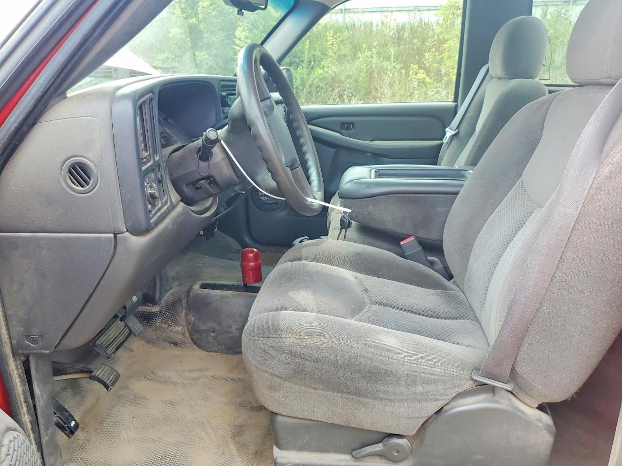 2007 Chevrolet Silverado K1500 Classic Red vin: 1GCEK14V27E185435